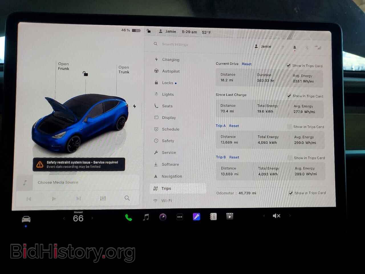 2022 TESLA MODEL Y - VIN: 7SAYGDEF6NF407738 - Фото 9