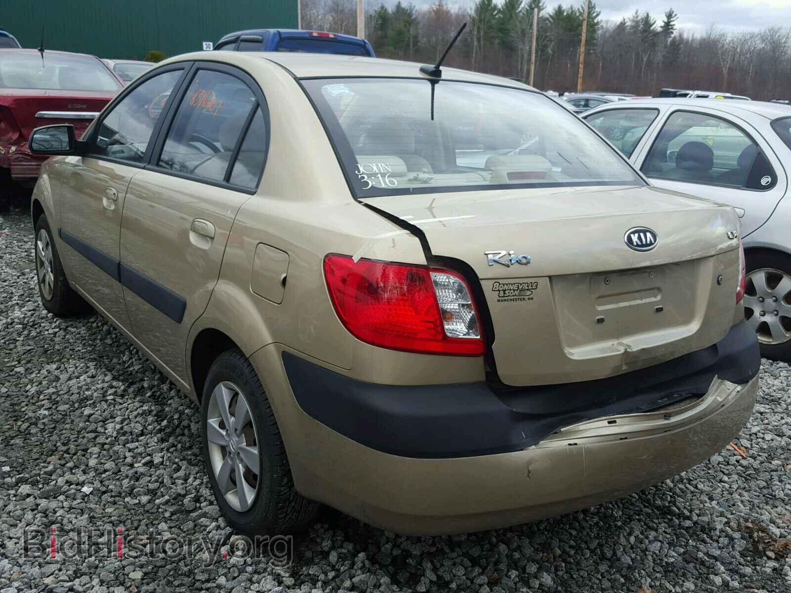 2009 KIA RIO BASE - VIN: KNADE223196535254 - Фото 3