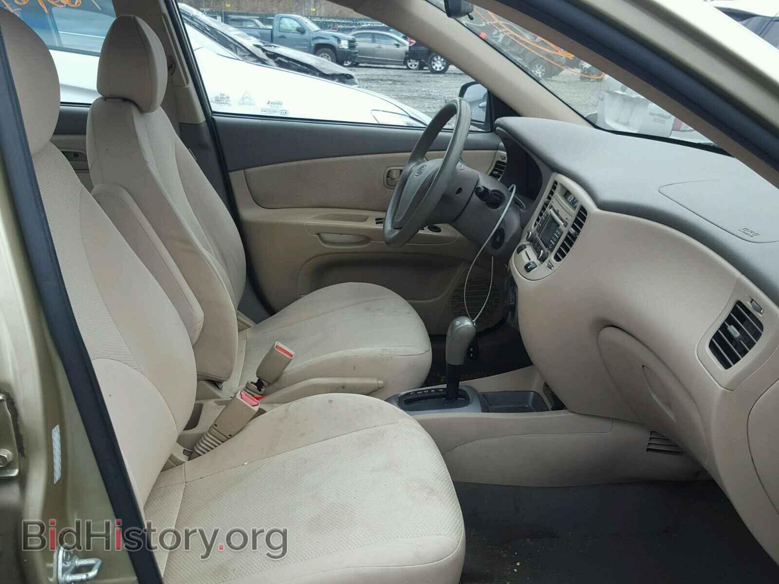 2009 KIA RIO BASE - VIN: KNADE223196535254 - Фото 5