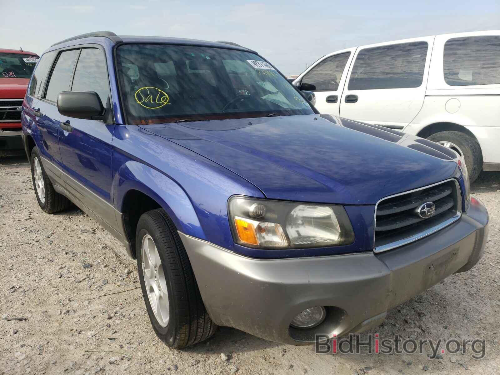 Photo JF1SG65663H723416 - SUBARU FORESTER 2003