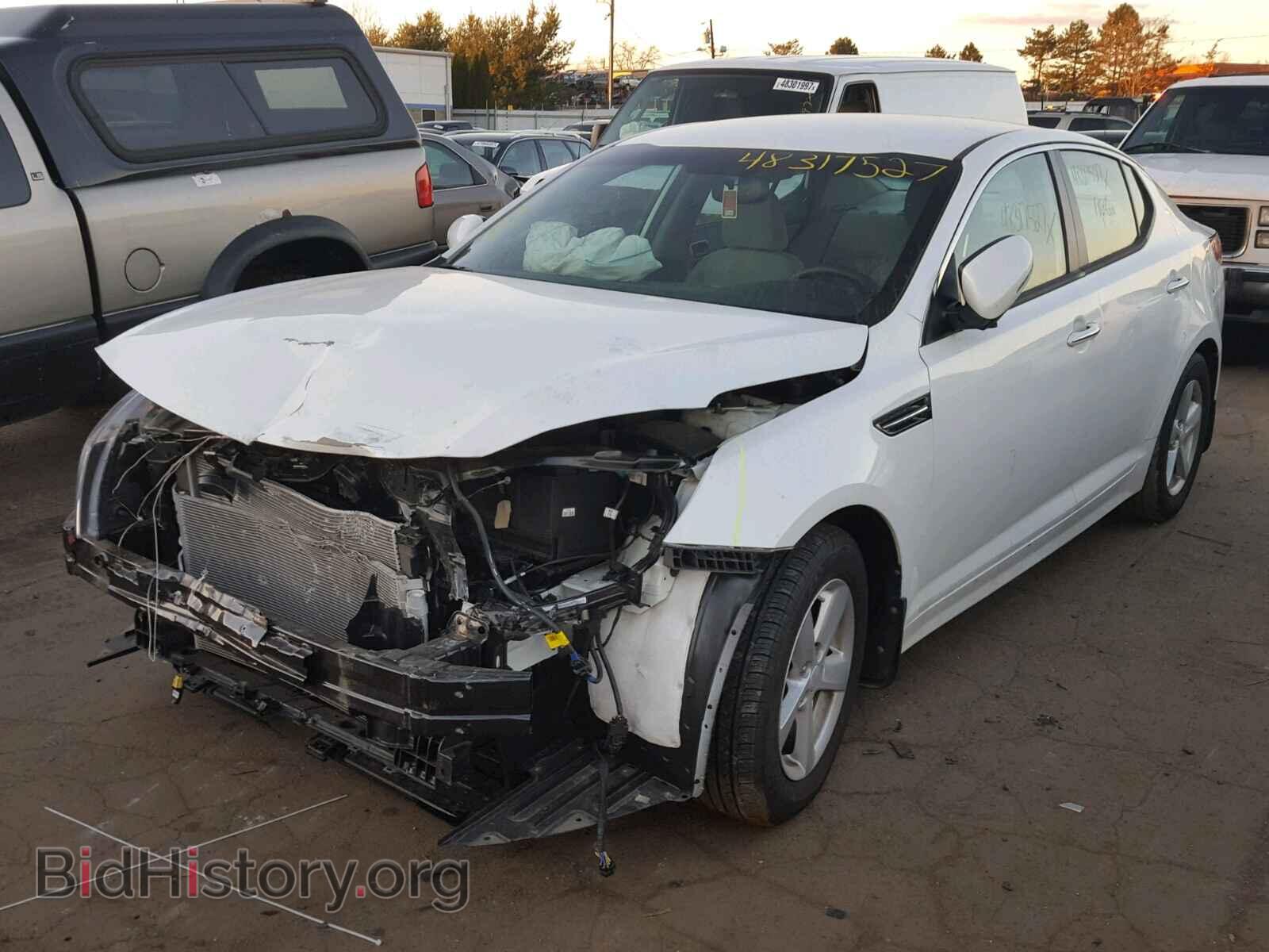 2015 KIA OPTIMA - VIN: KNAGM4A75F5641014 - Фото 2