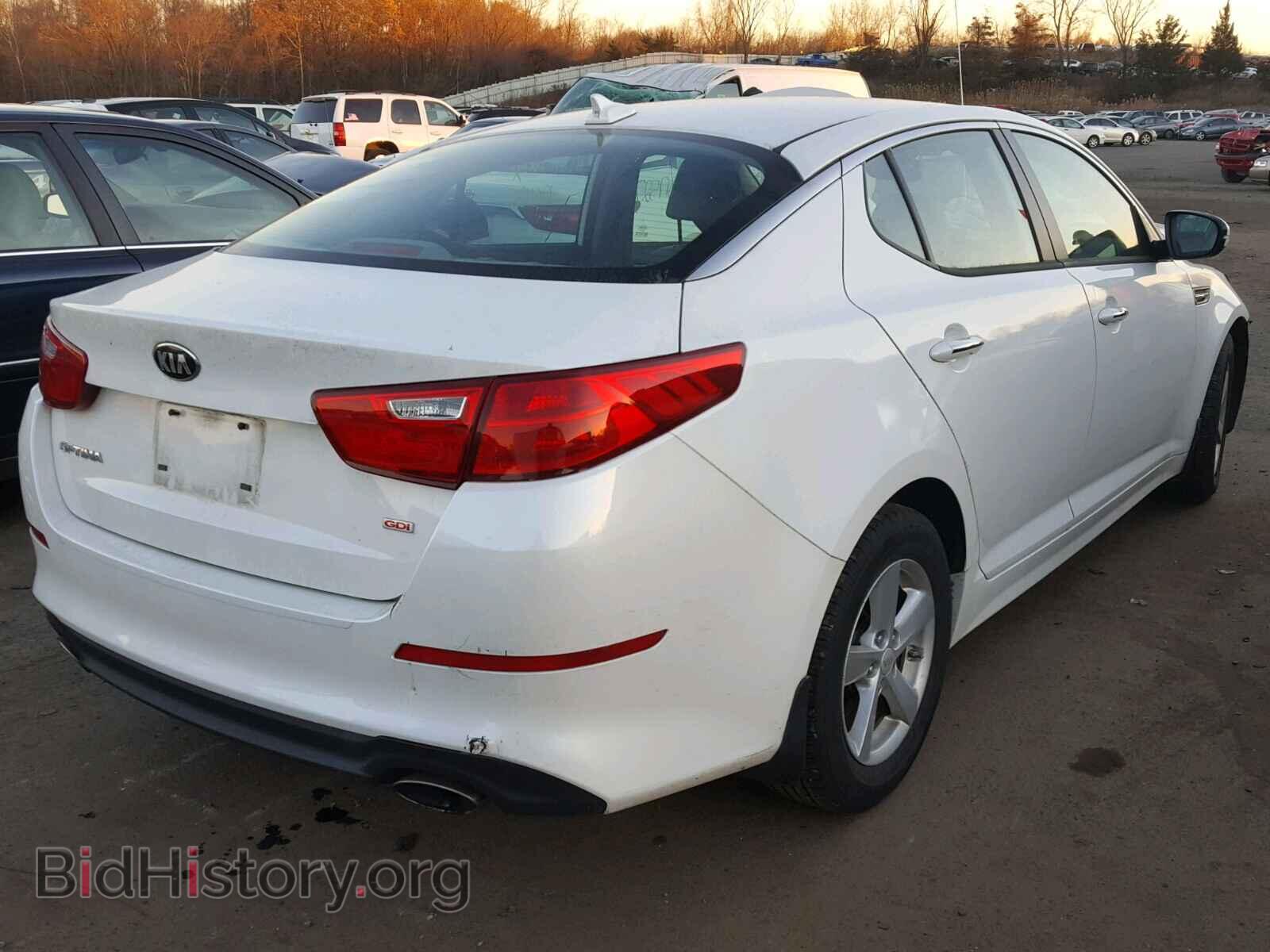 2015 KIA OPTIMA - VIN: KNAGM4A75F5641014 - Фото 4