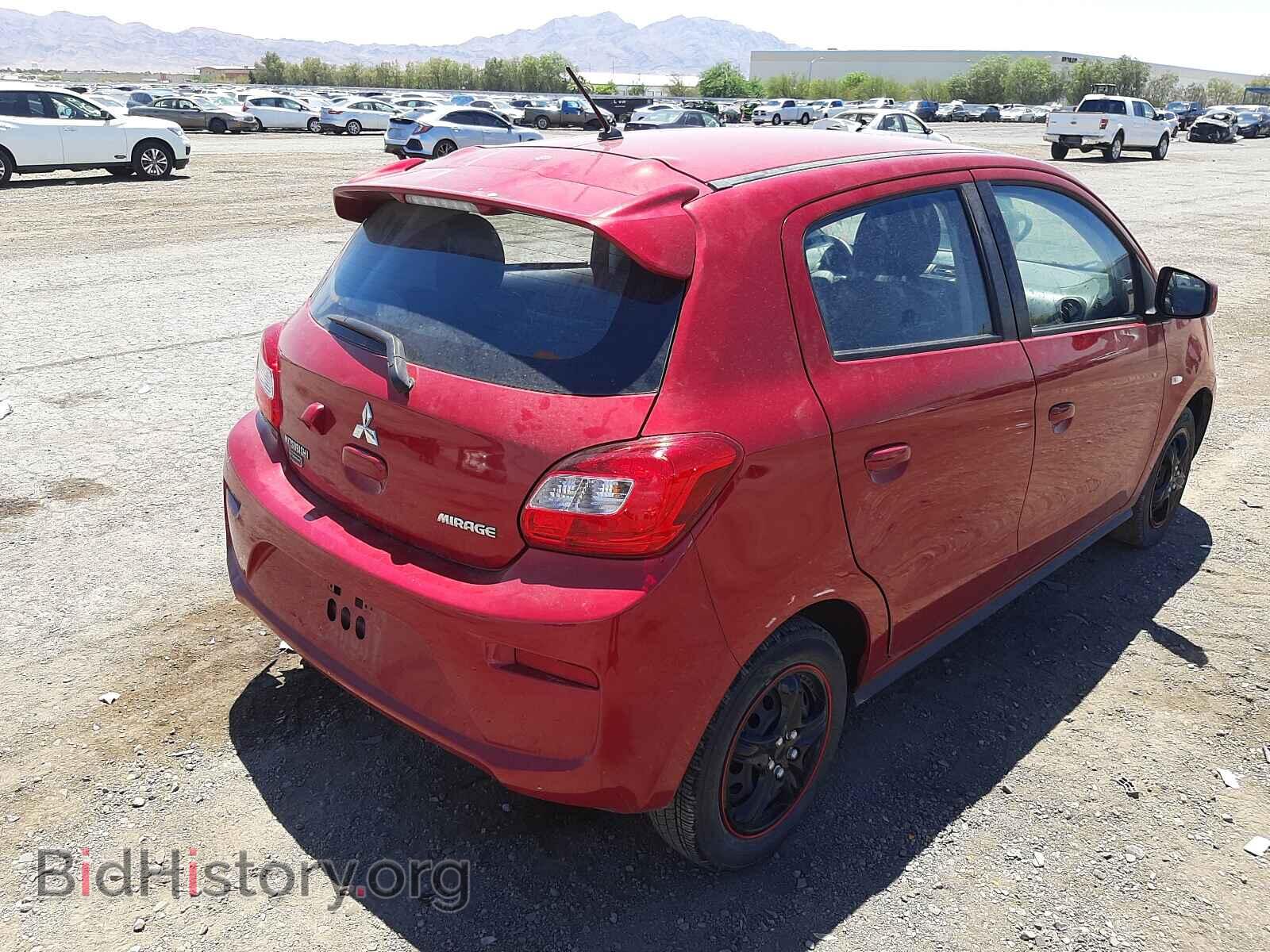 2019 MITSUBISHI MIRAGE - VIN: ML32A3HJ0KH010538 - Фото 4