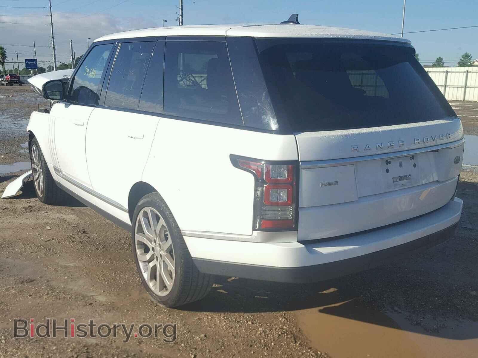 2016 LAND ROVER RANGE ROVE - VIN: SALGS2PF5GA307708 - Фото 3