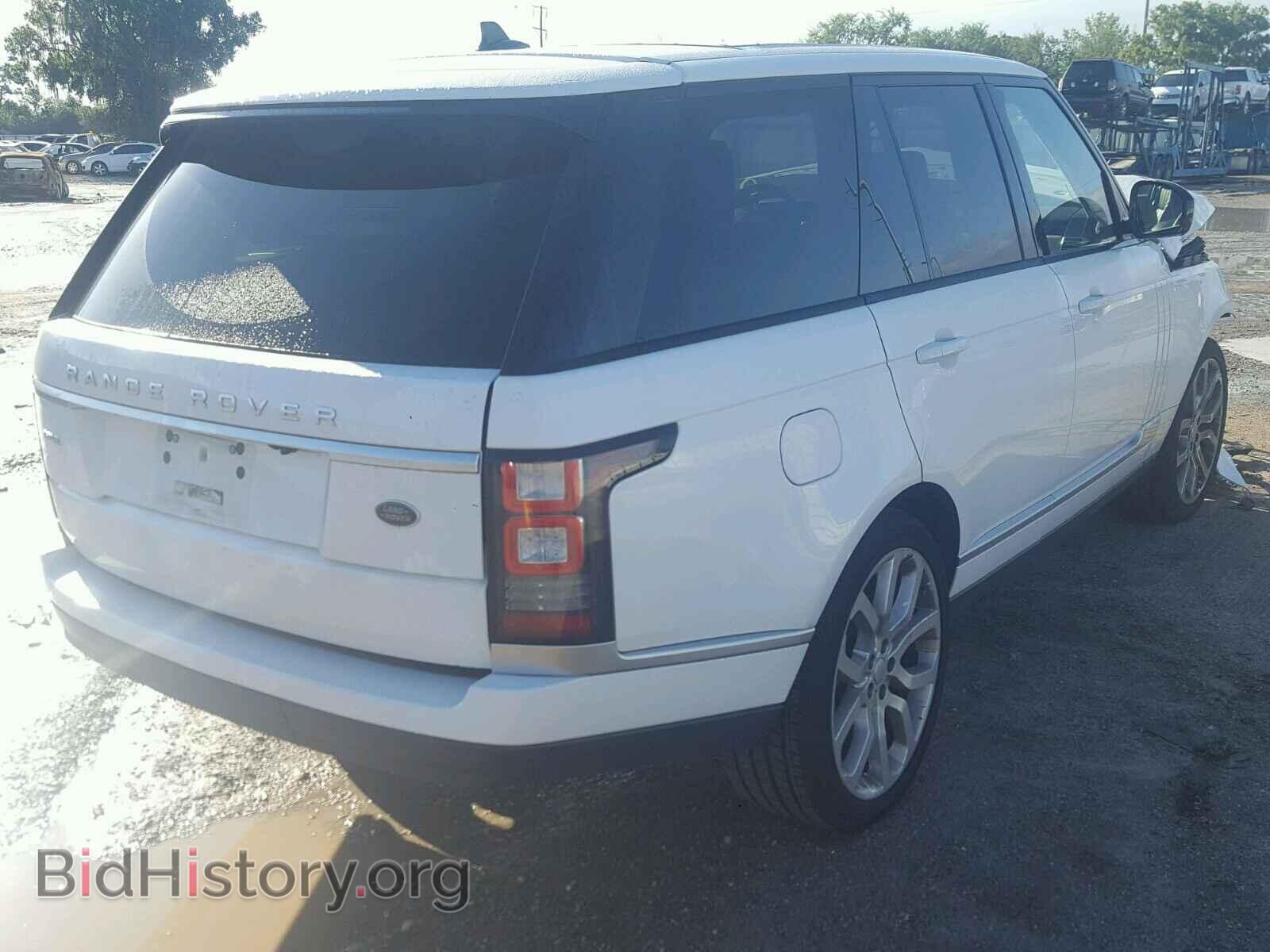 2016 LAND ROVER RANGE ROVE - VIN: SALGS2PF5GA307708 - Фото 4