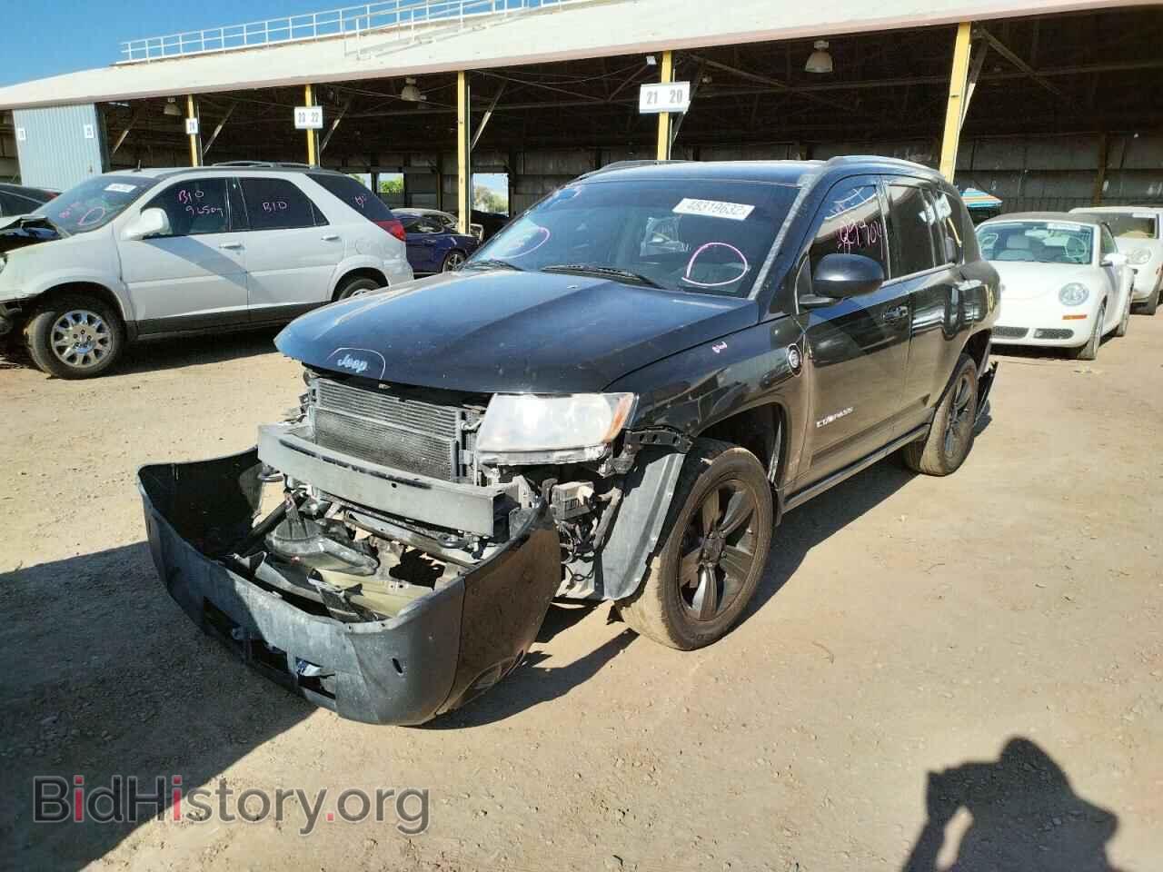 2014 JEEP COMPASS - VIN: 1C4NJDBB6ED703241 - Фото 2