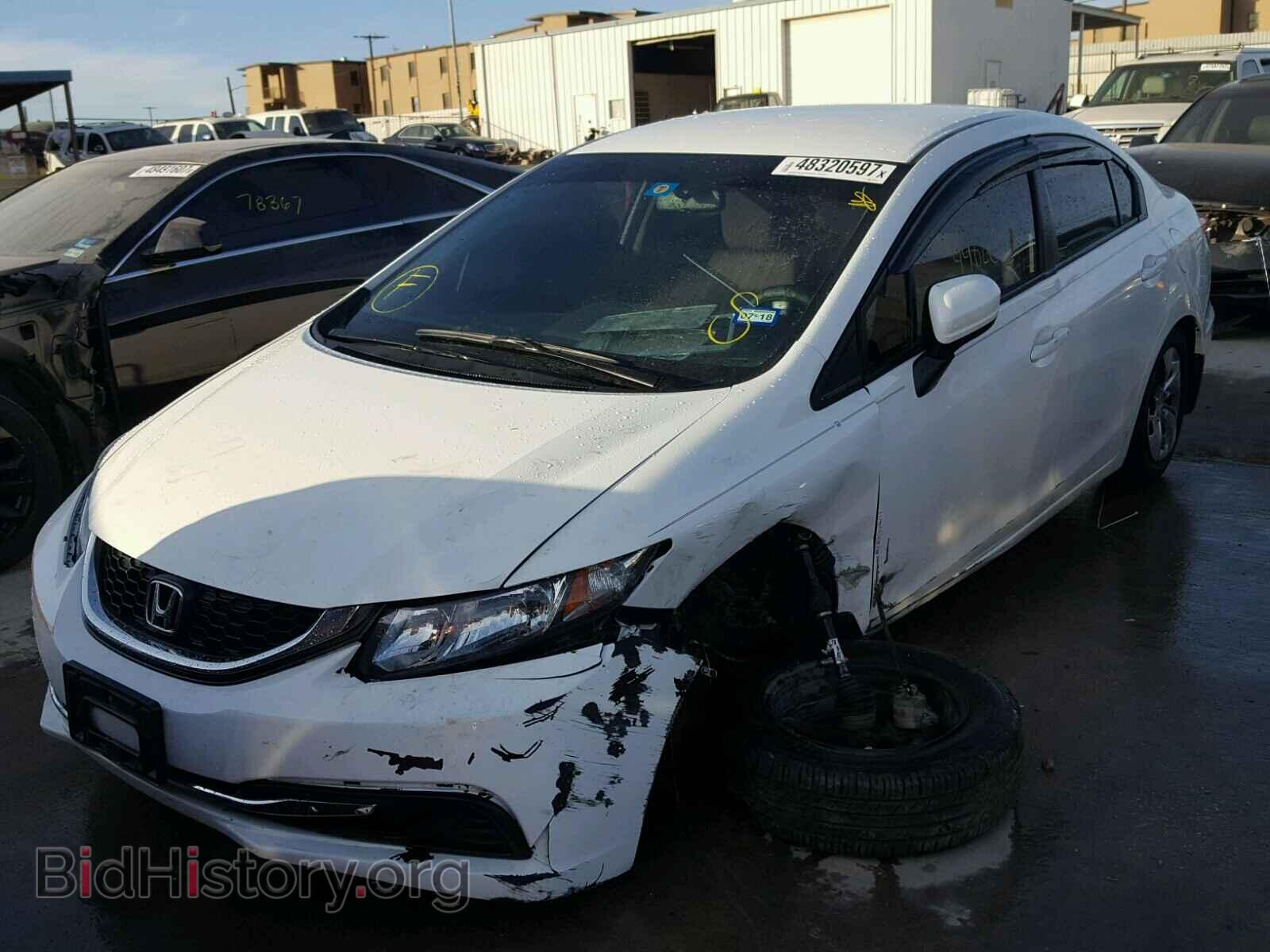 2014 HONDA CIVIC - VIN: 19XFB2F52EE015729 - Фото 2