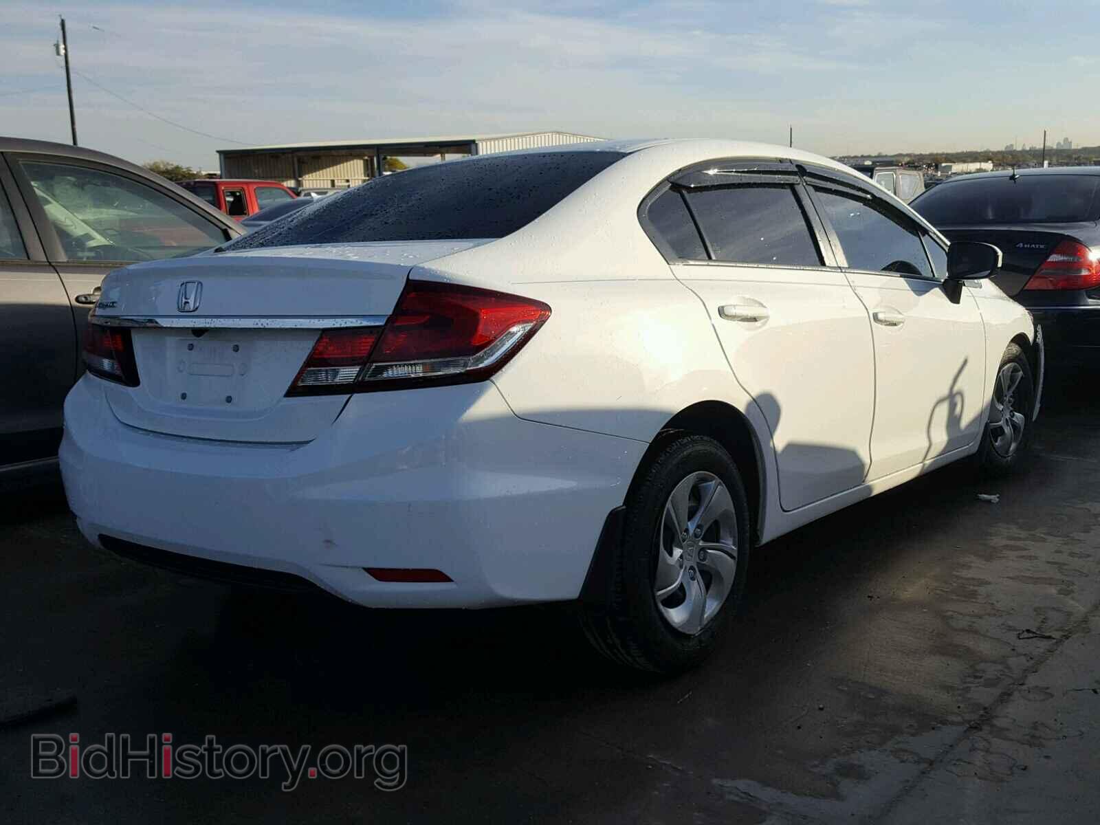 2014 HONDA CIVIC - VIN: 19XFB2F52EE015729 - Фото 4