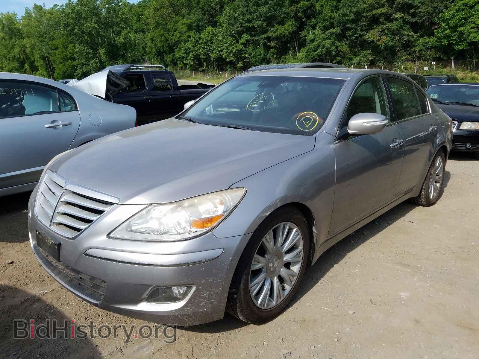 2009 HYUNDAI GENESIS - VIN: KMHGC46E89U026962 - Фото 2