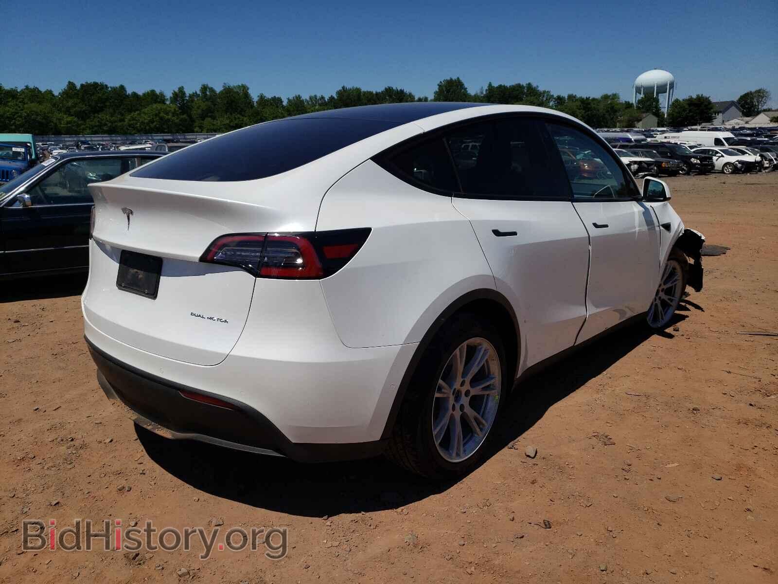 2020 TESLA MODEL Y - VIN: 5YJYGDEE8LF010159 - Фото 4