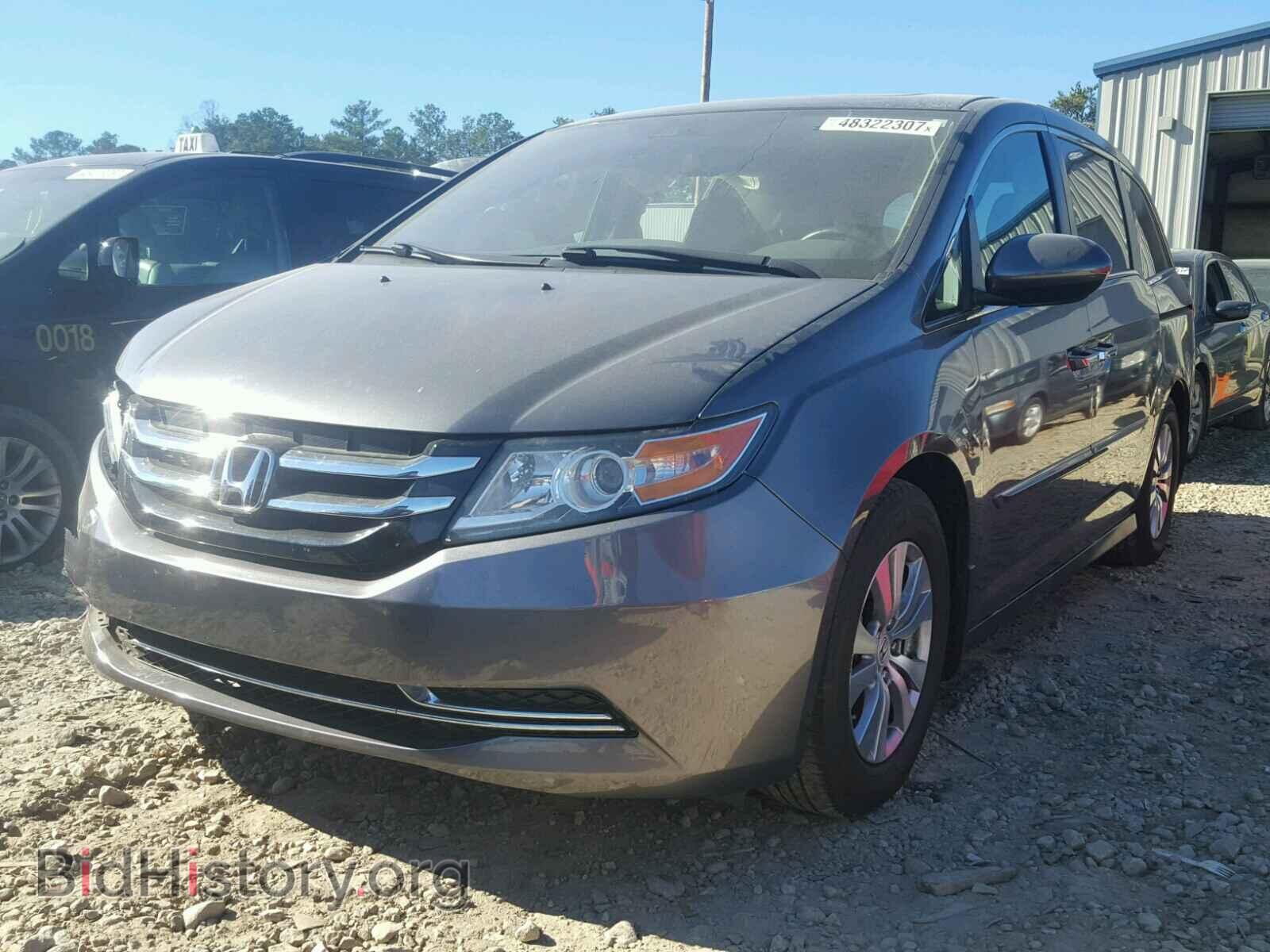 2014 HONDA ODYSSEY - VIN: 5FNRL5H63EB123725 - Фото 2