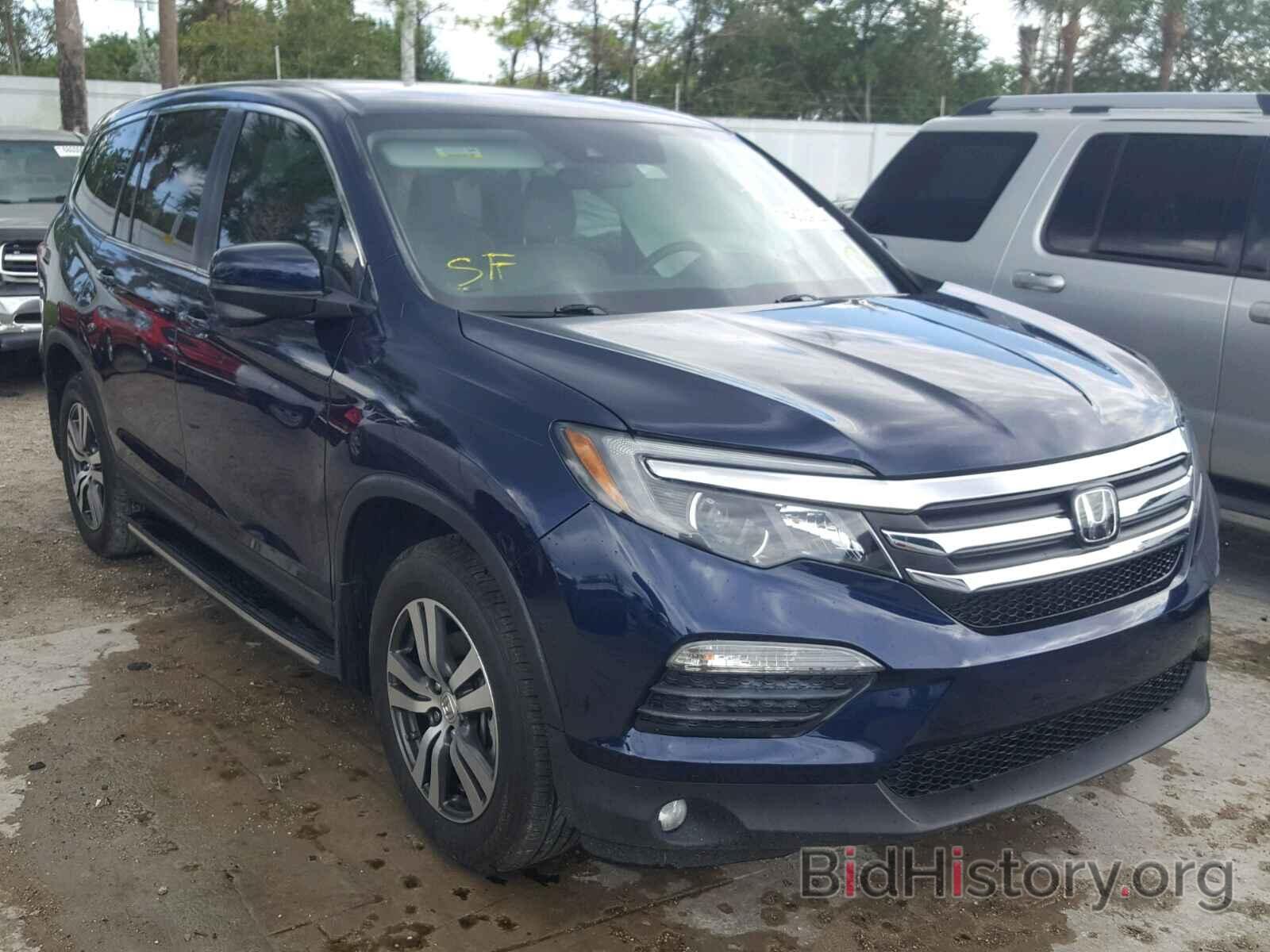 Photo 5FNYF5H45GB007494 - HONDA PILOT EX 2016