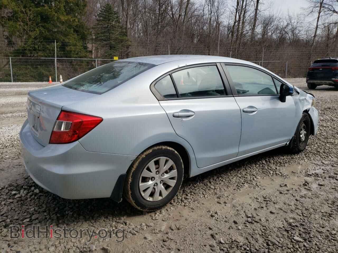 2012 HONDA CIVIC - VIN: 2HGFB2F51CH581805 - Фото 3