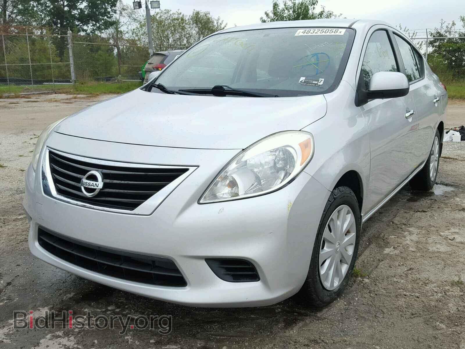 2012 NISSAN VERSA - VIN: 3N1CN7AP6CL945497 - Фото 2