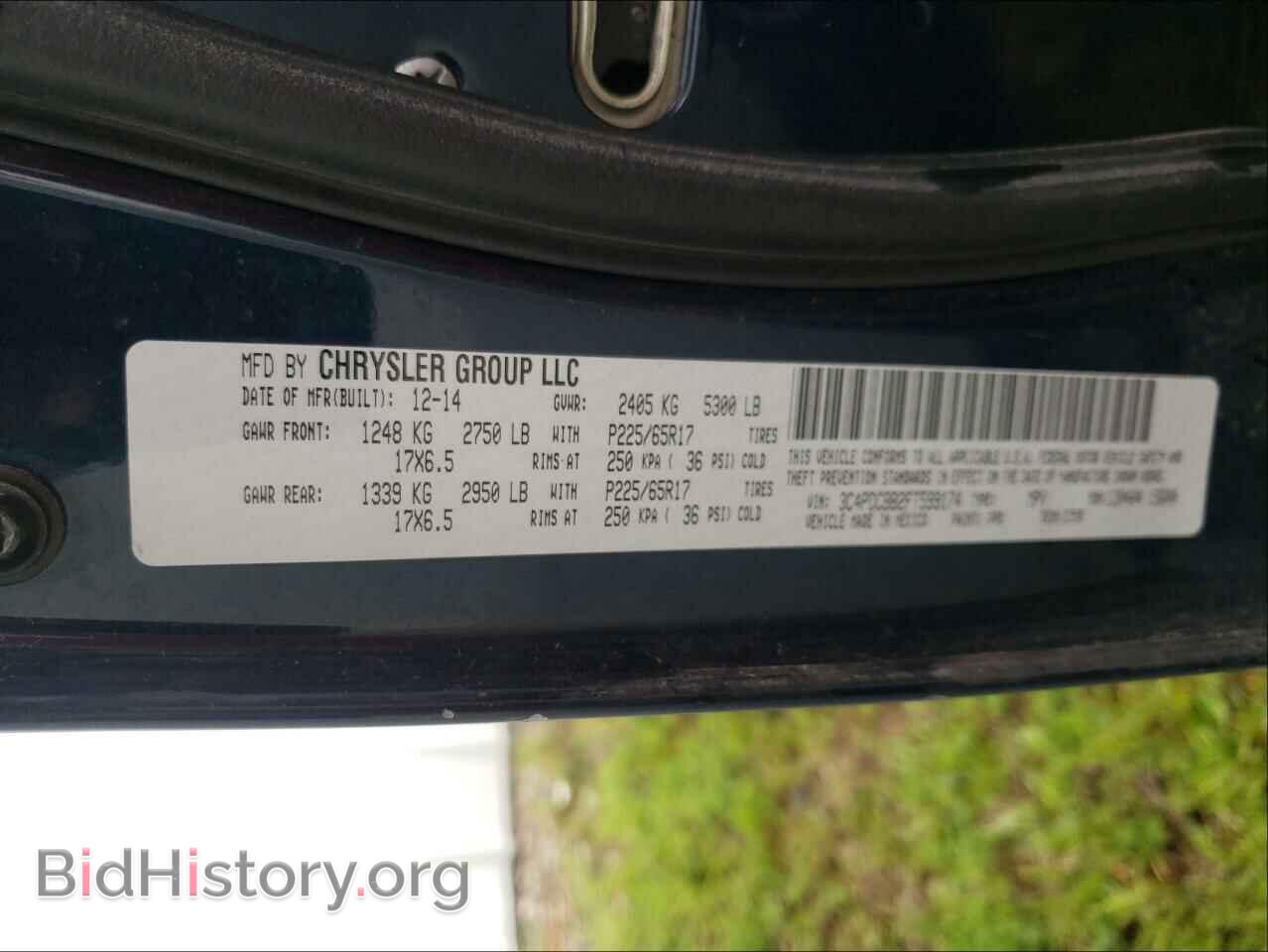 2015 DODGE JOURNEY - VIN: 3C4PDCBB2FT599174 - Photo 10