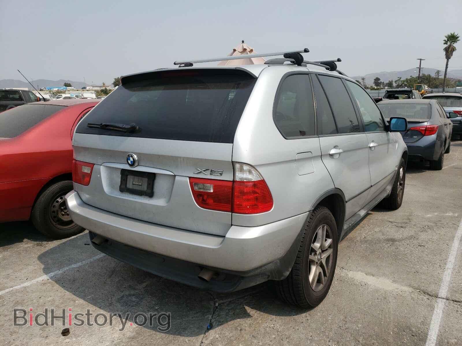 2005 BMW X5 - VIN: 5UXFA13595LY13247 - Фото 4