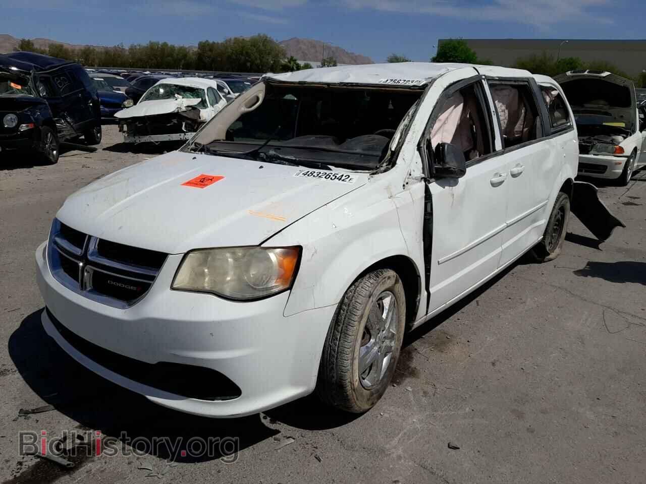 2014 DODGE CARAVAN - VIN: 2C4RDGBG0ER421096 - Фото 2