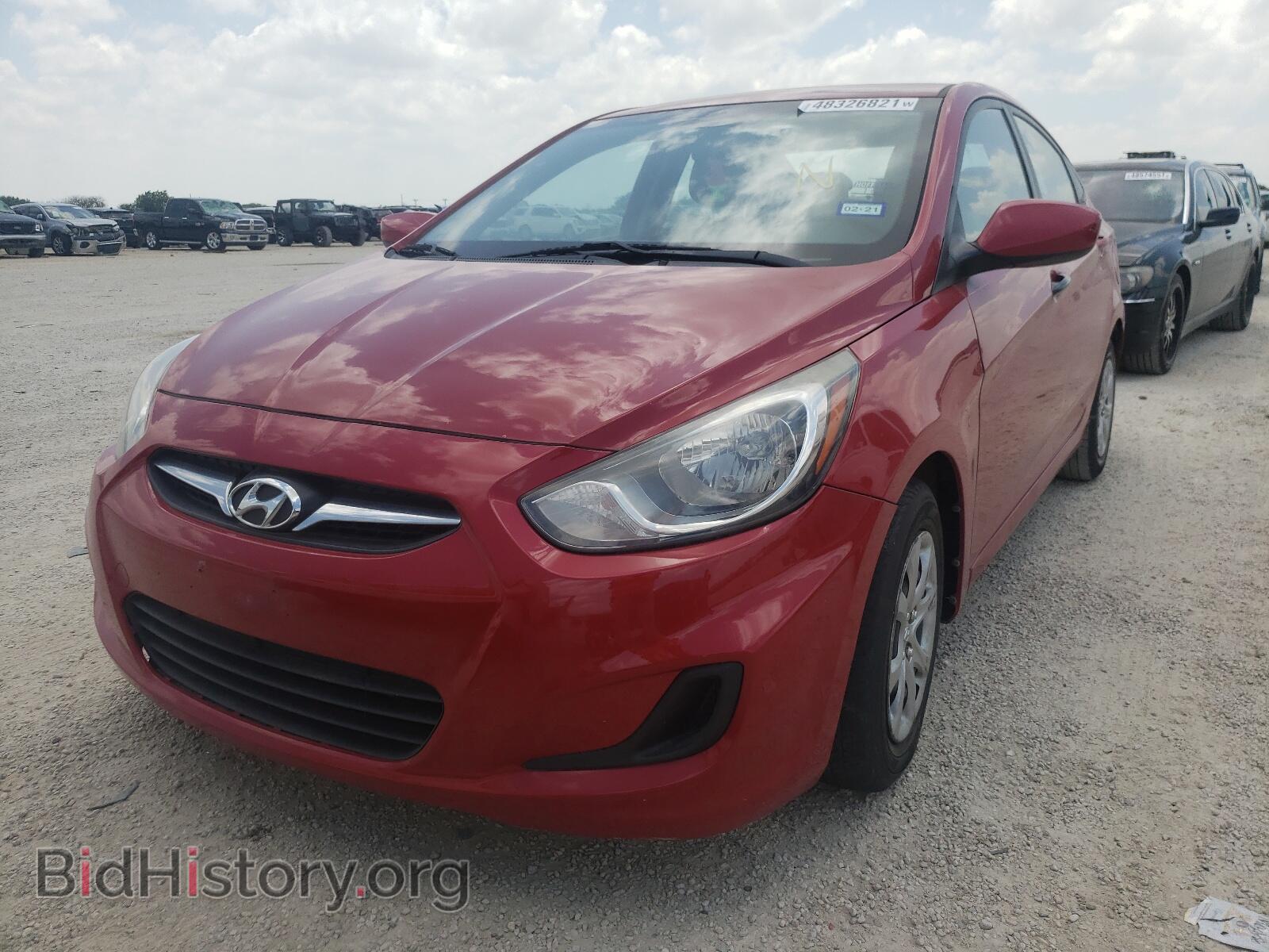 2013 HYUNDAI ACCENT - VIN: KMHCT4AE7DU367199 - Фото 2