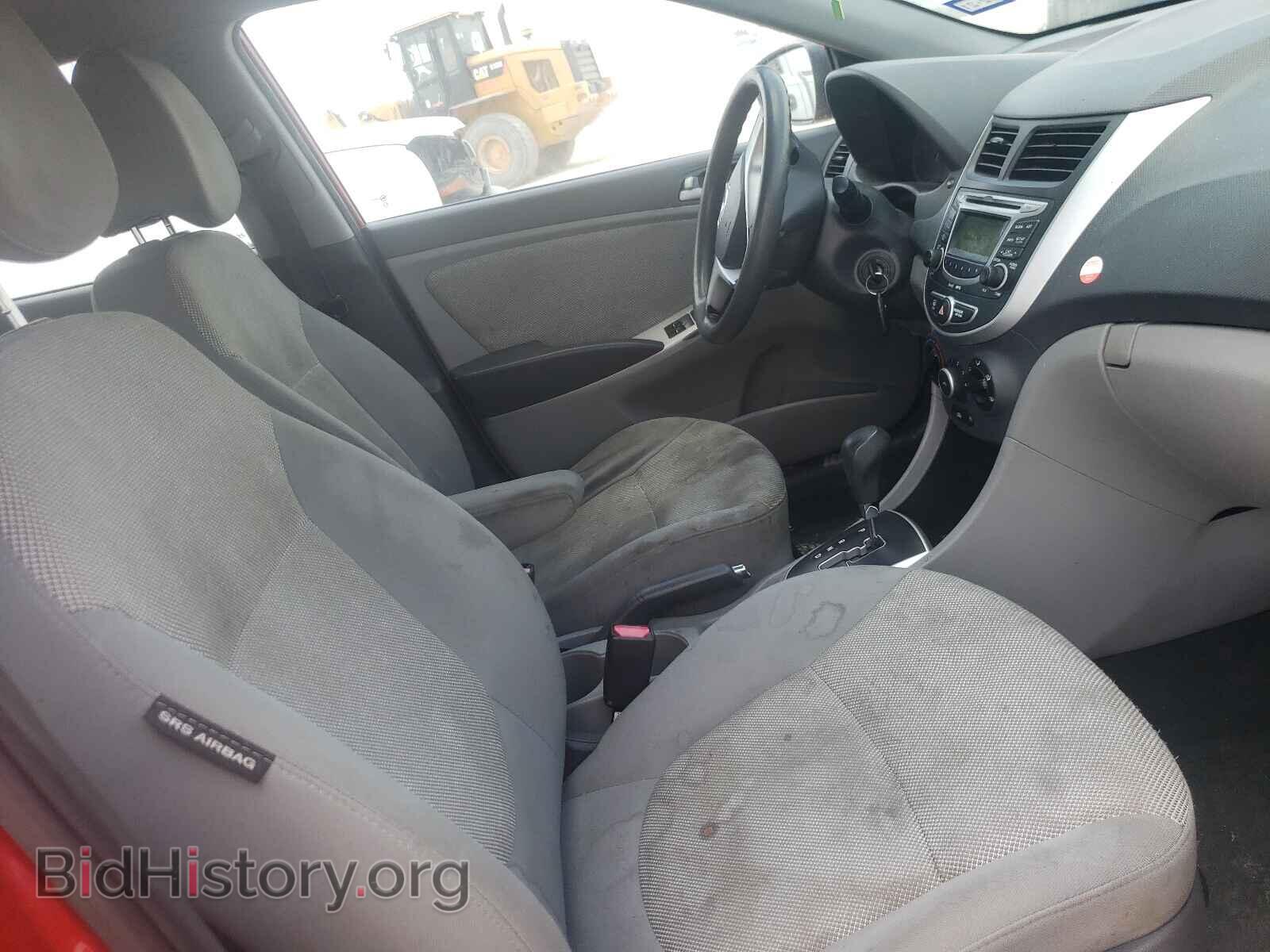 2013 HYUNDAI ACCENT - VIN: KMHCT4AE7DU367199 - Фото 5