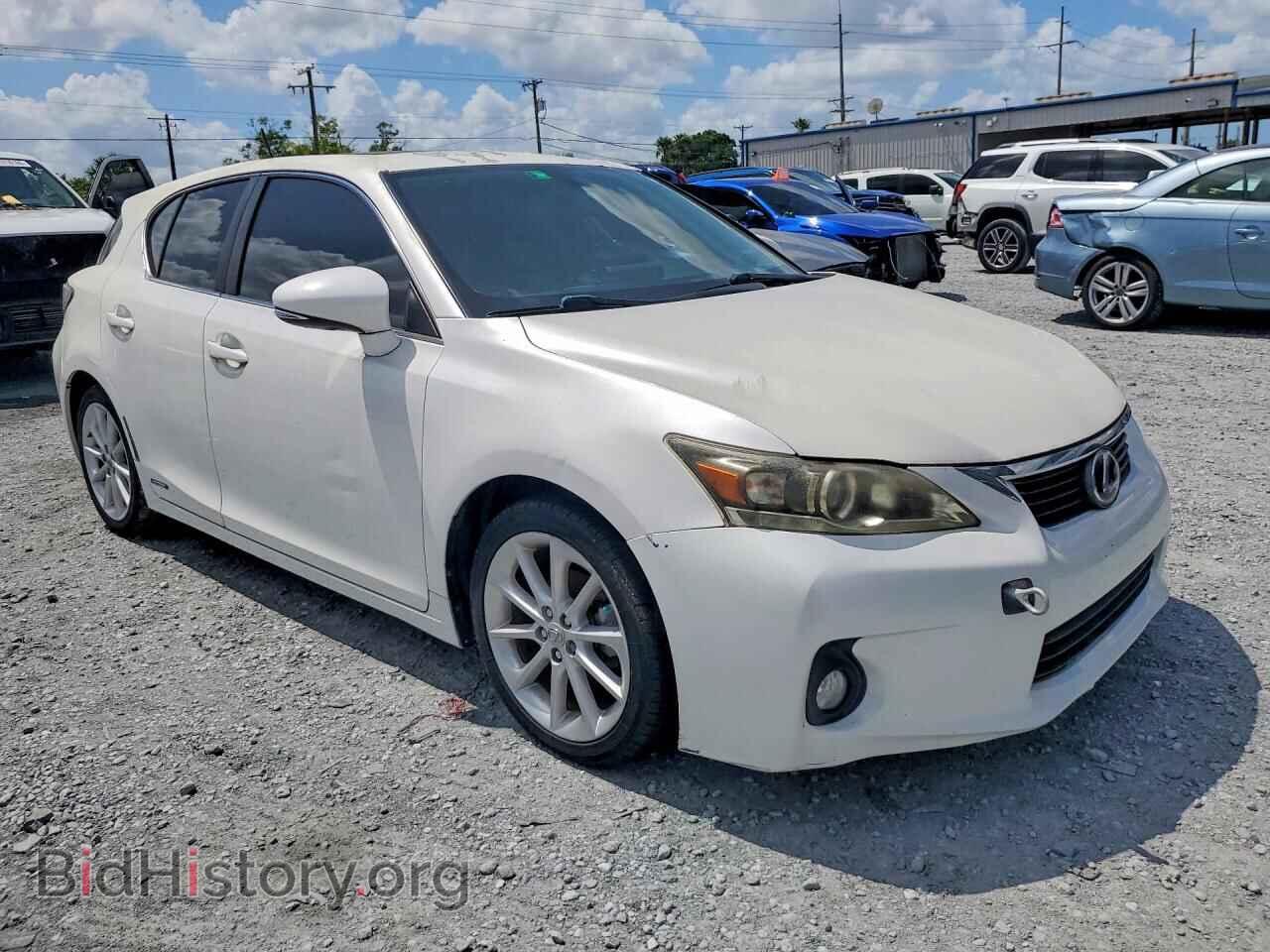 2012 LEXUS CT 200 - VIN: JTHKD5BH4C2071674 - Фото 4
