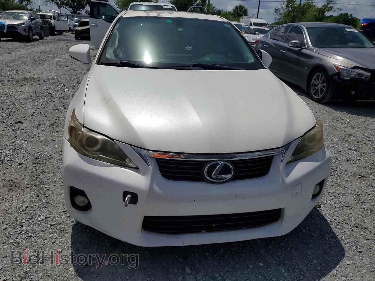 2012 LEXUS CT 200 - VIN: JTHKD5BH4C2071674 - Фото 5