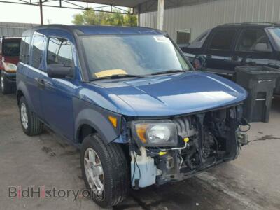 2007 Honda ELEMENT Element LX, blue — VIN 5J6YH18367L017257, Copart