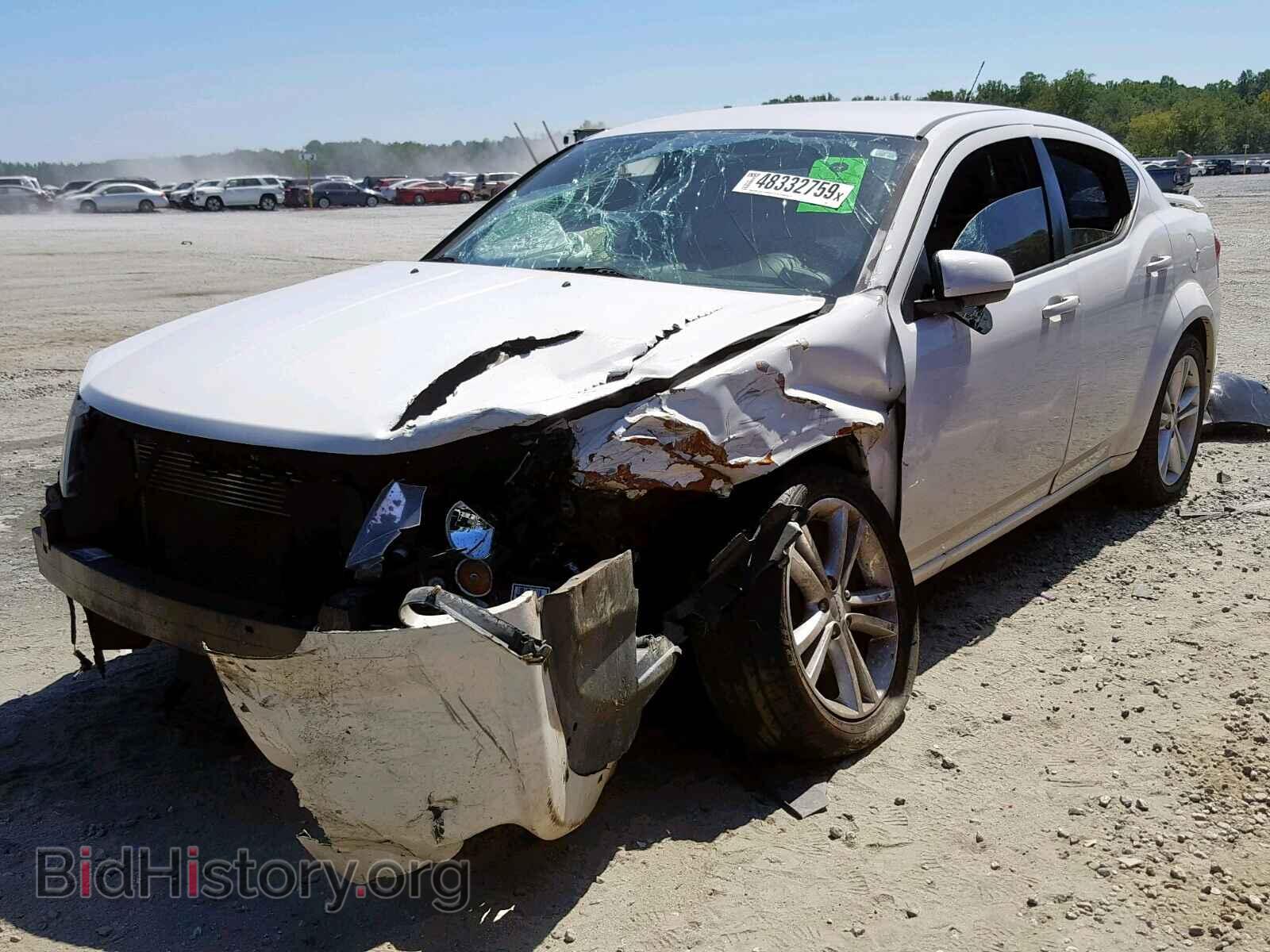 2011 DODGE AVENGER - VIN: 1B3BD1FG8BN519702 - Фото 2