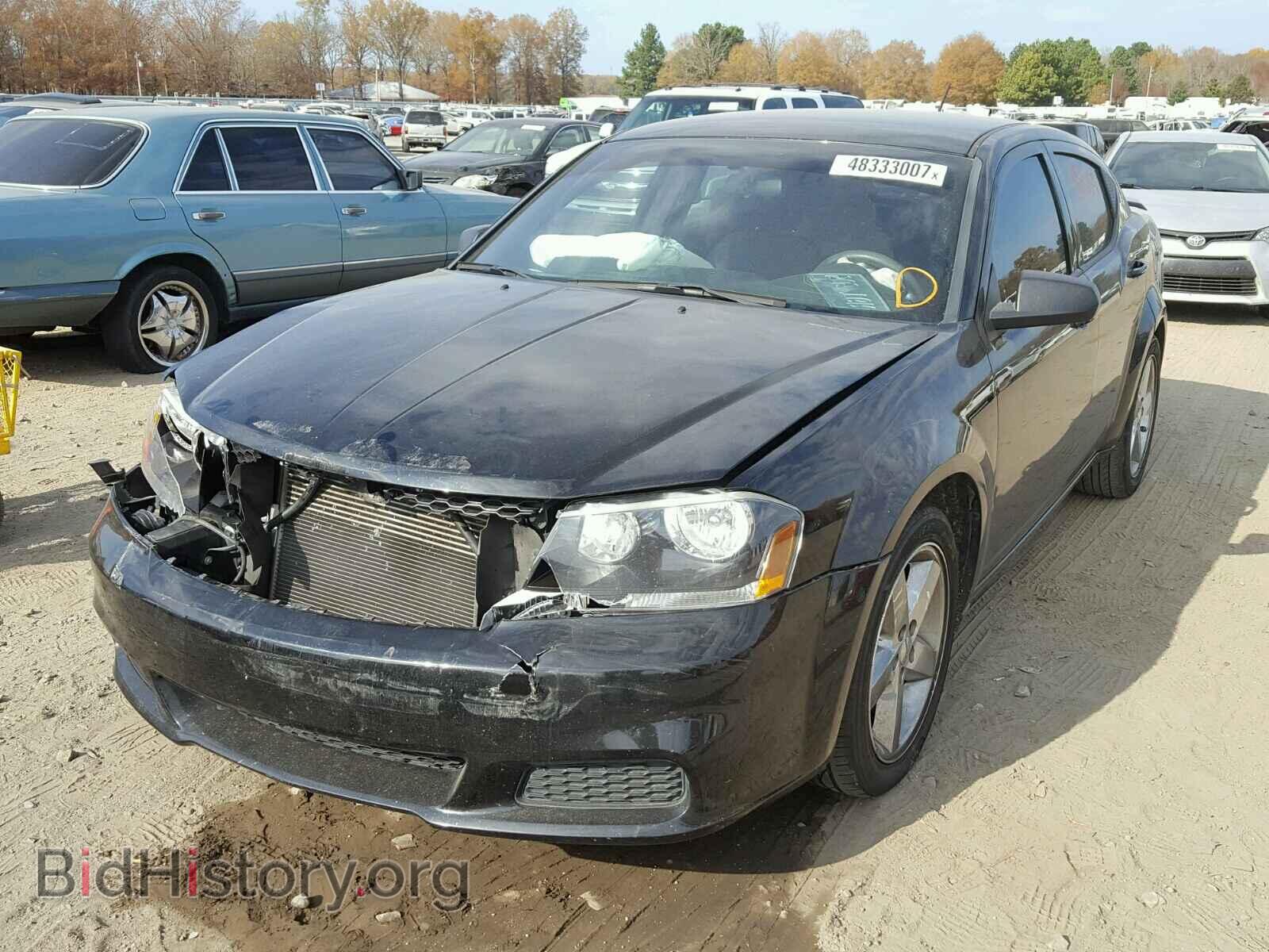 2014 DODGE AVENGER - VIN: 1C3CDZAG4EN129603 - Фото 2