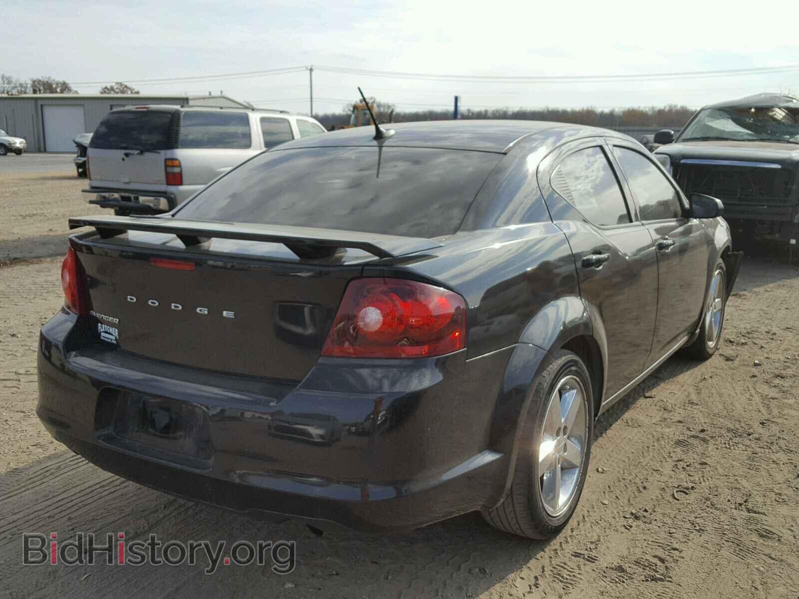 2014 DODGE AVENGER - VIN: 1C3CDZAG4EN129603 - Фото 4