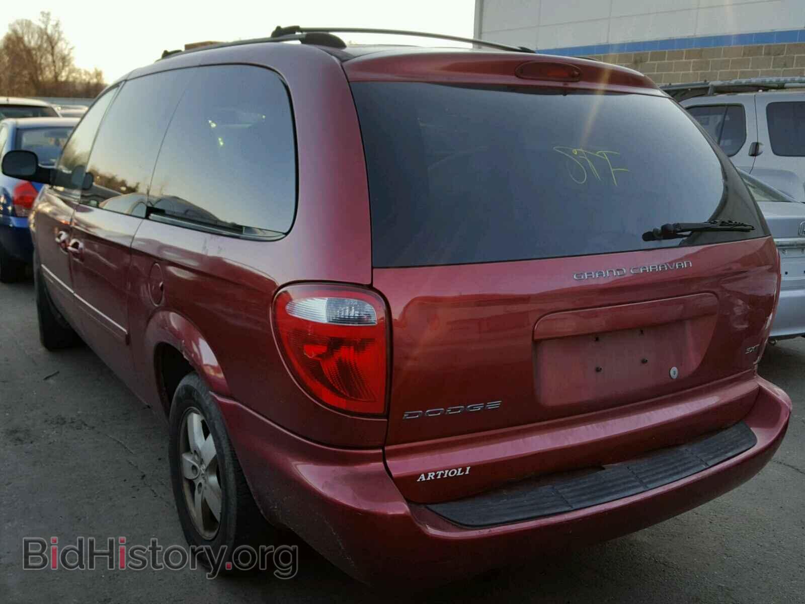 2007 DODGE CARAVAN - VIN: 2D4GP44L77R180330 - Фото 3