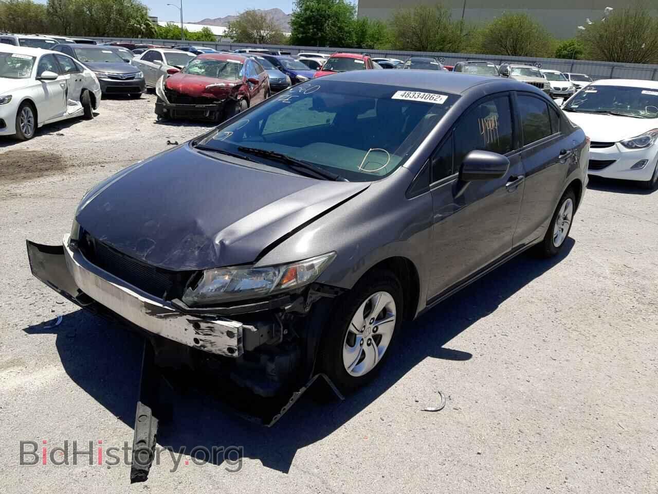 2015 HONDA CIVIC - VIN: 2HGFB2F53FH531380 - Фото 2