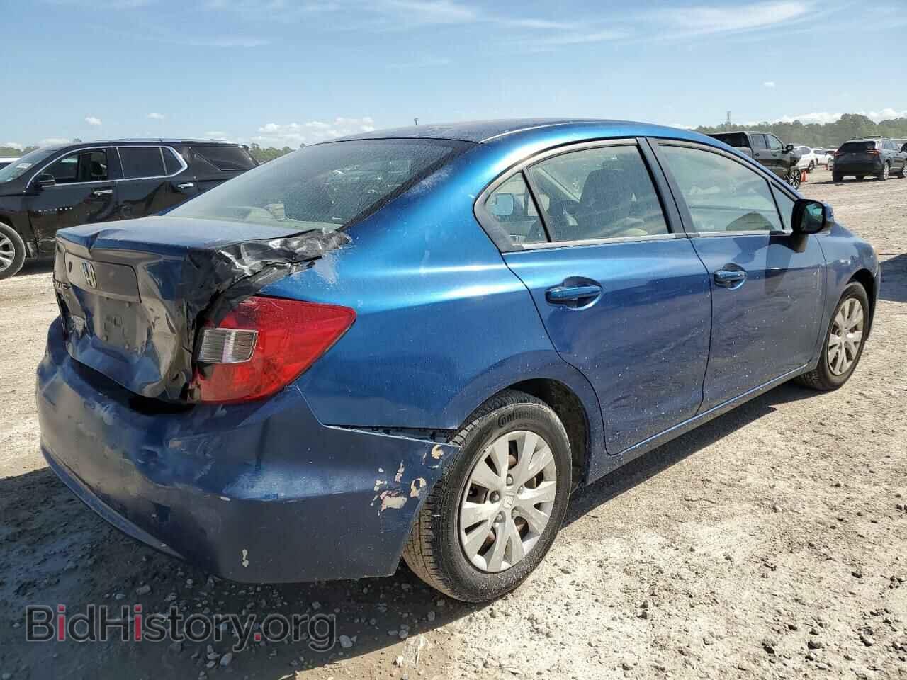 2012 HONDA CIVIC - VIN: 2HGFB2E55CH502444 - Photo 3