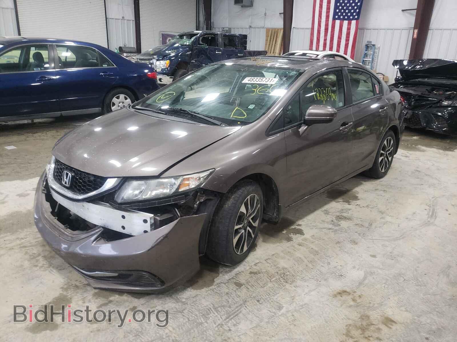 2015 HONDA CIVIC - VIN: 19XFB2F83FE052638 - Фото 2