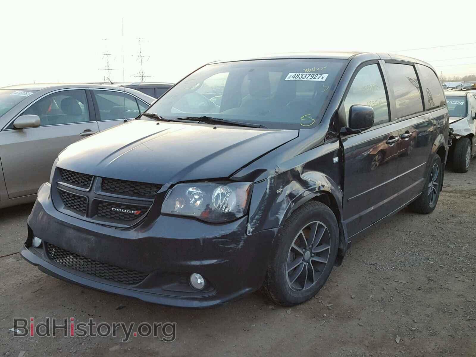 2014 DODGE CARAVAN - VIN: 2C4RDGCG4ER309786 - Фото 2