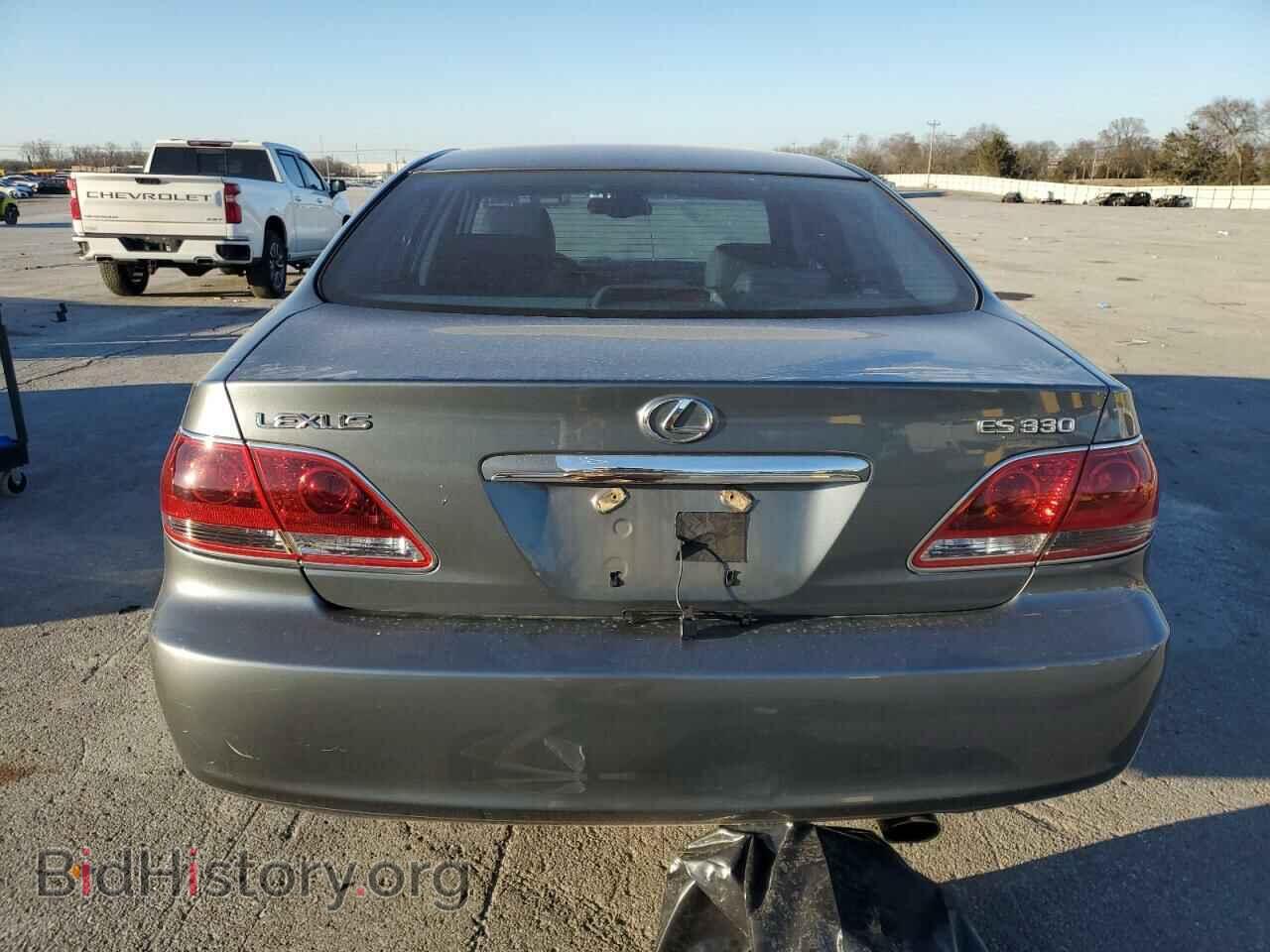 2006 LEXUS ES330 - VIN: JTHBA30G865162845 - Фото 6