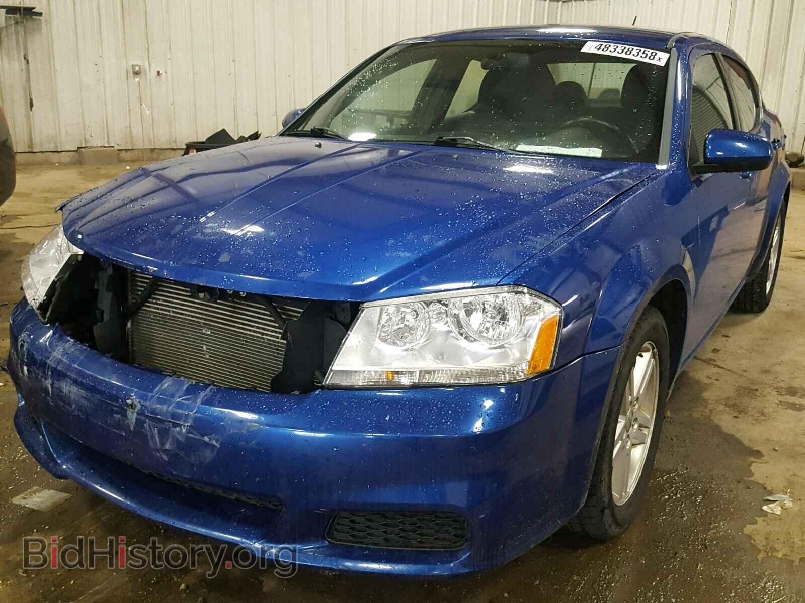 2012 DODGE AVENGER - VIN: 1C3CDZCB9CN158996 - Фото 2