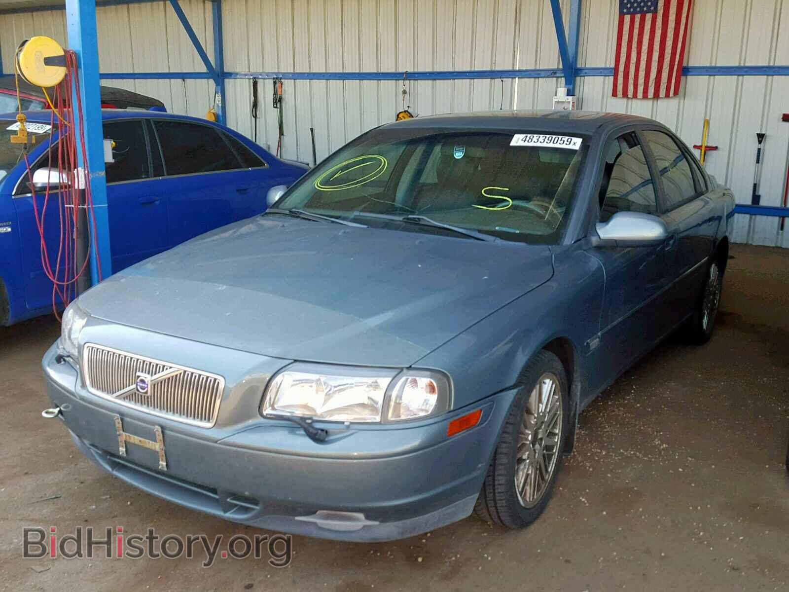 2002 VOLVO S80 - VIN: YV1TS92D921279189 - Фото 2