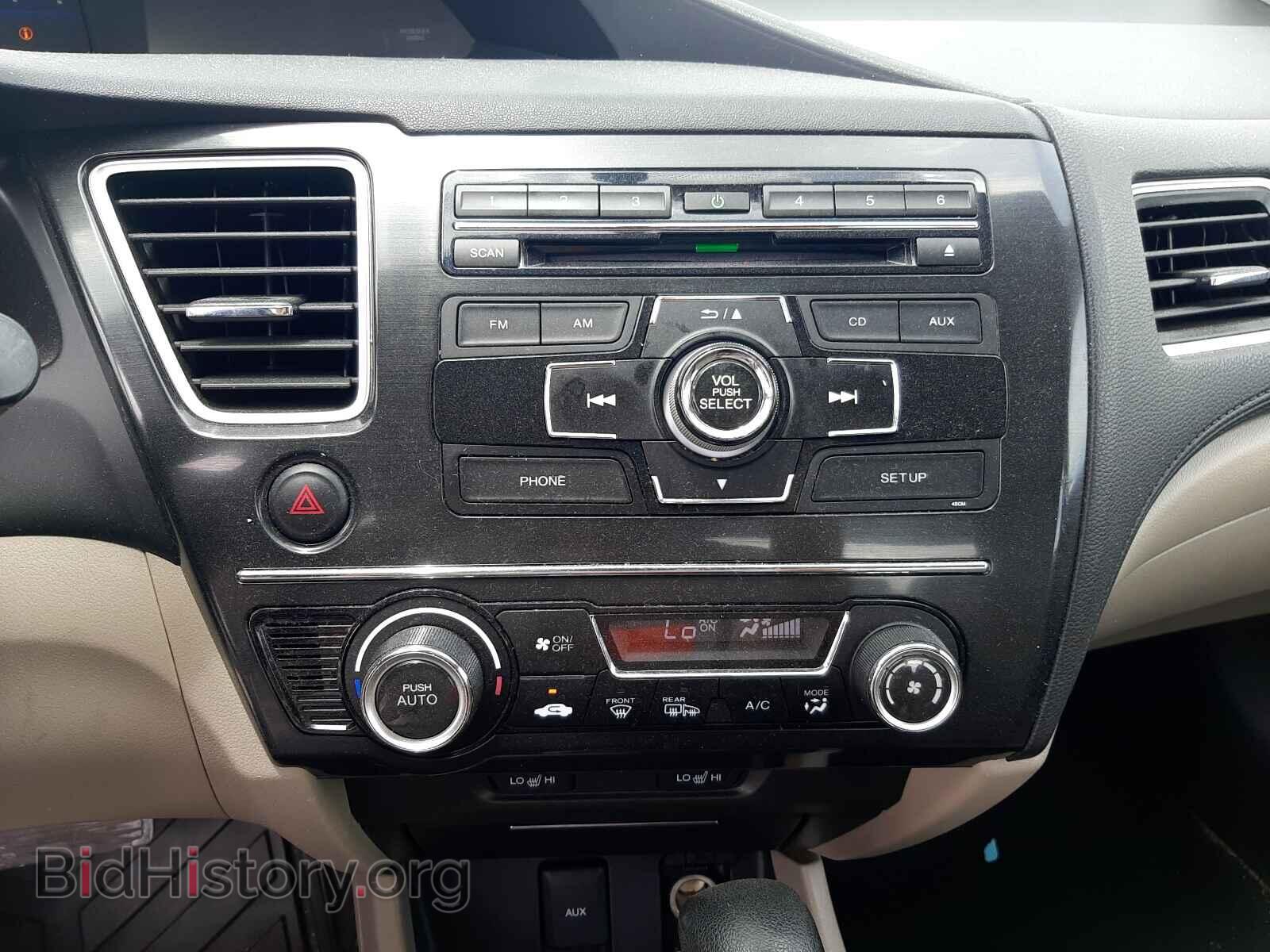 2013 HONDA CIVIC - VIN: 19XFB2F96DE084618 - Фото 9