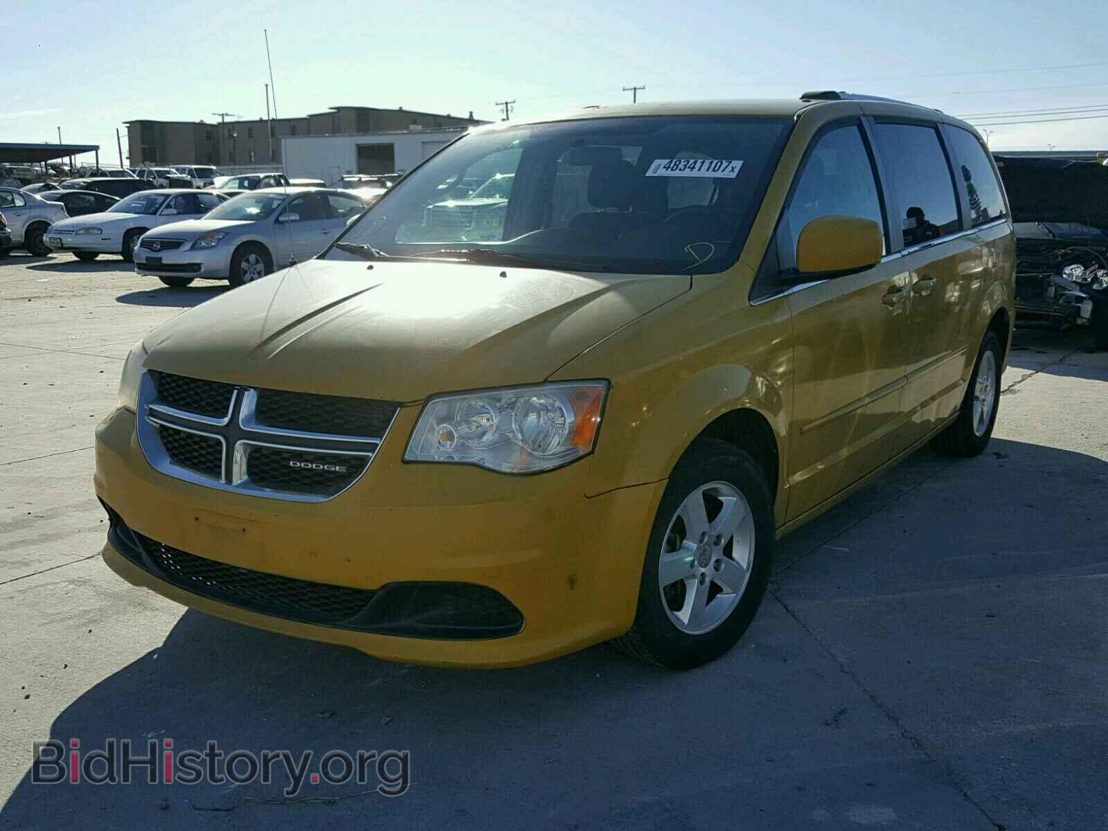 2011 DODGE CARAVAN - VIN: 2D4RN5DG5BR707376 - Фото 2