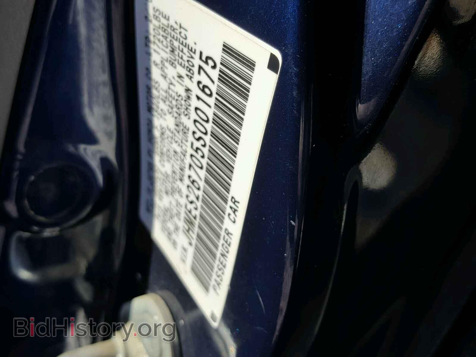 2005 HONDA CIVIC - VIN: JHMES26705S001675 - Фото 10