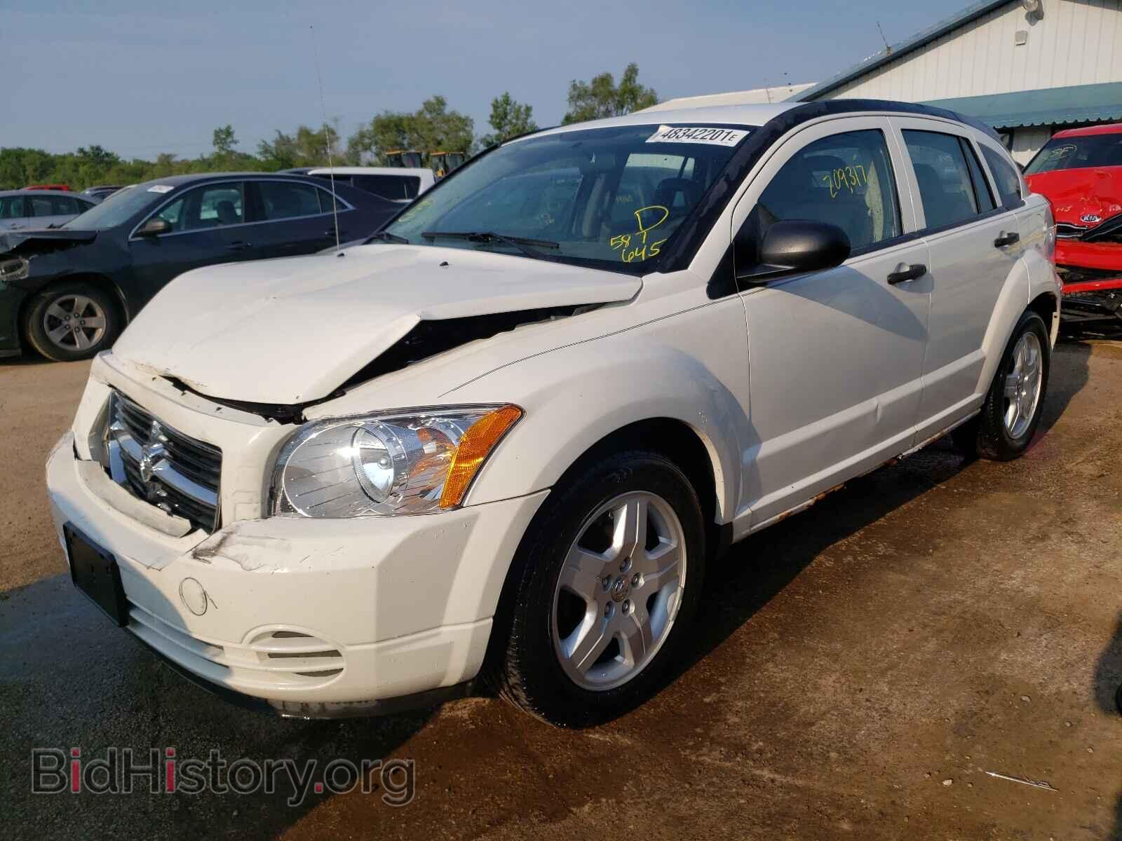 2008 DODGE CALIBER - VIN: 1B3HB48B88D587645 - Фото 2