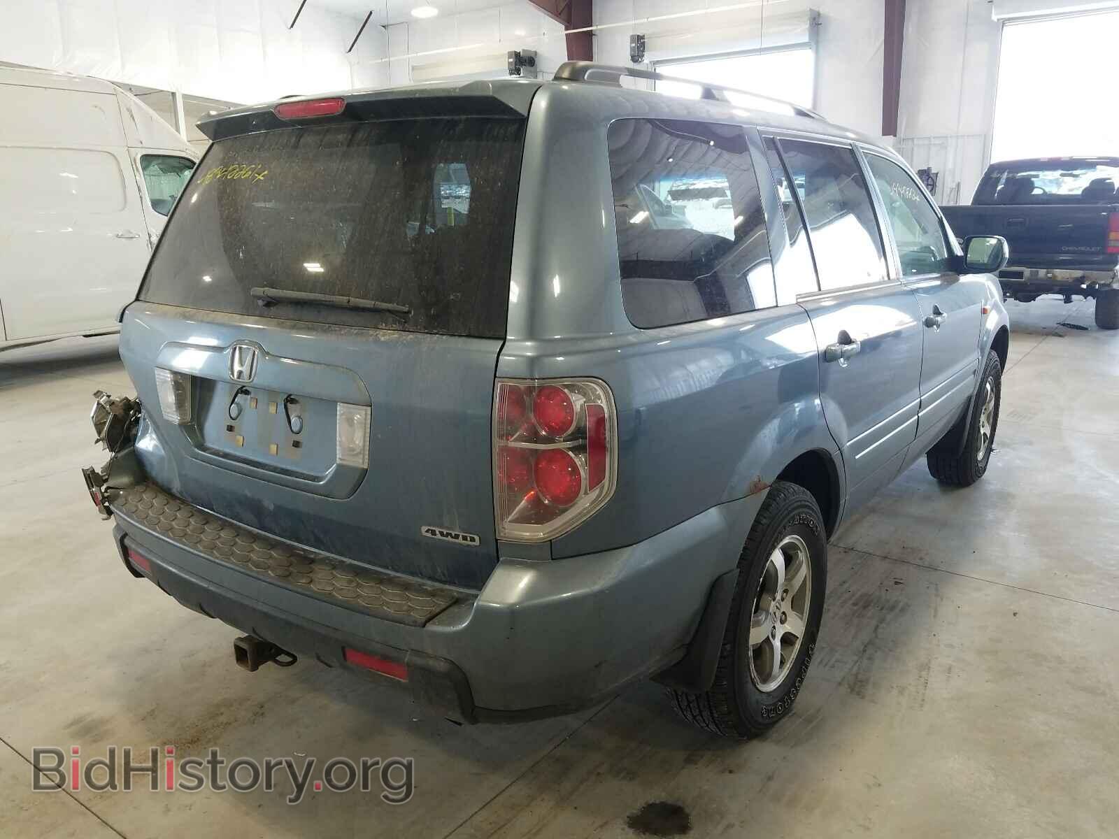 2006 HONDA PILOT - VIN: 2HKYF18436H561416 - Фото 4