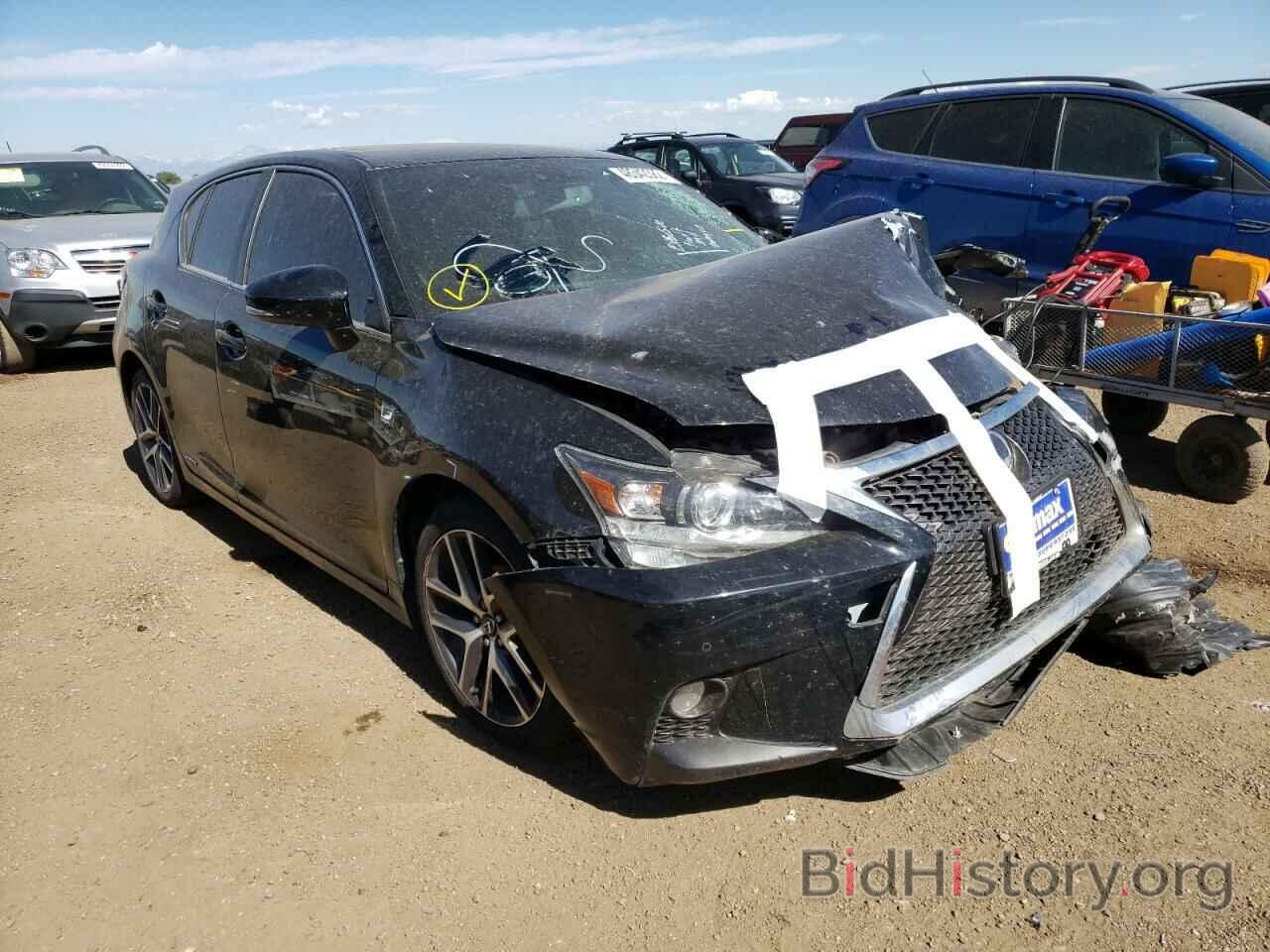 Фотография JTHKD5BH0G2258366 - LEXUS CT 200 2016