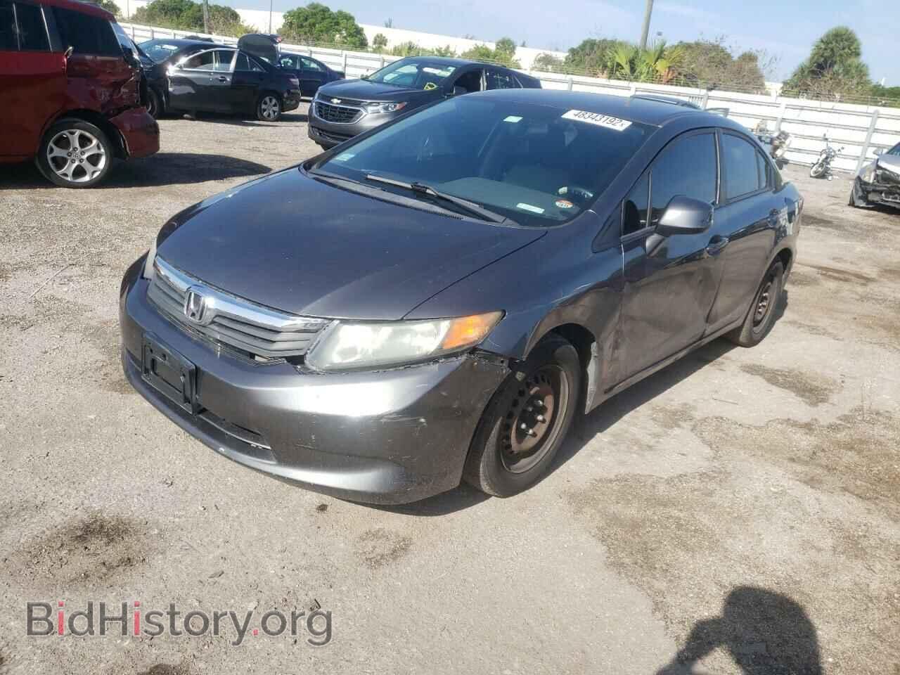 2012 HONDA CIVIC - VIN: 2HGFB2F56CH321190 - Фото 2