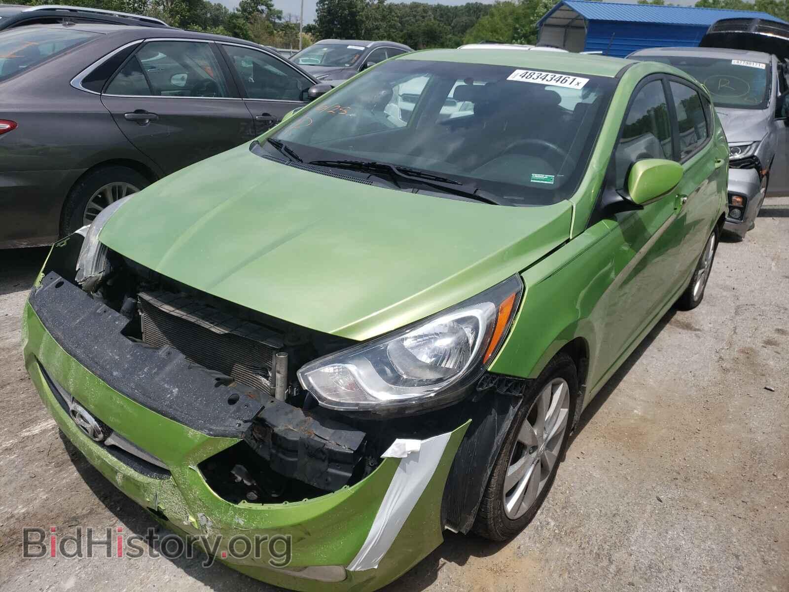 2012 HYUNDAI ACCENT - VIN: KMHCU5AE6CU049561 - Фото 2