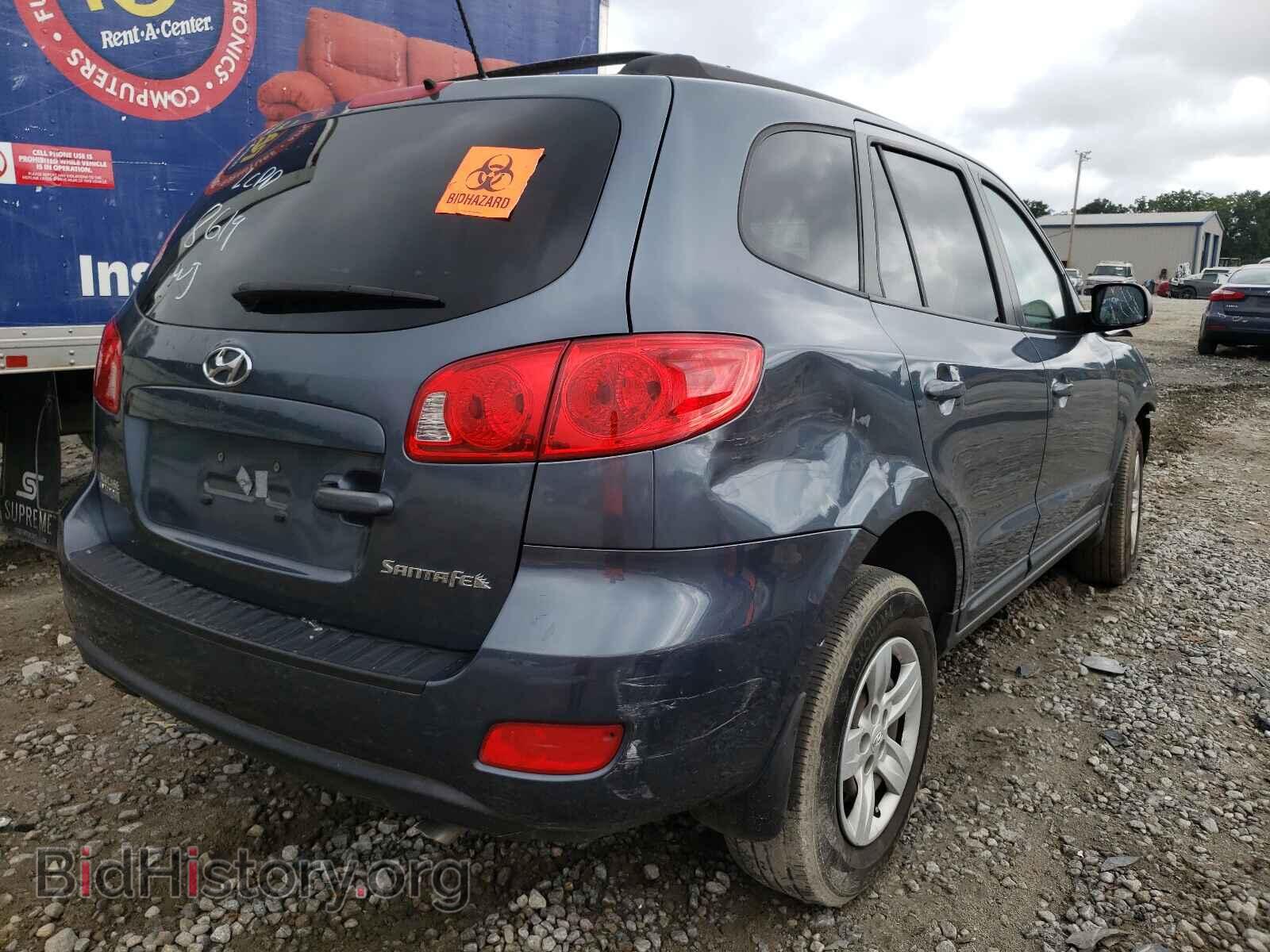 2009 HYUNDAI SANTA FE - VIN: 5NMSG13D39H248619 - Фото 4