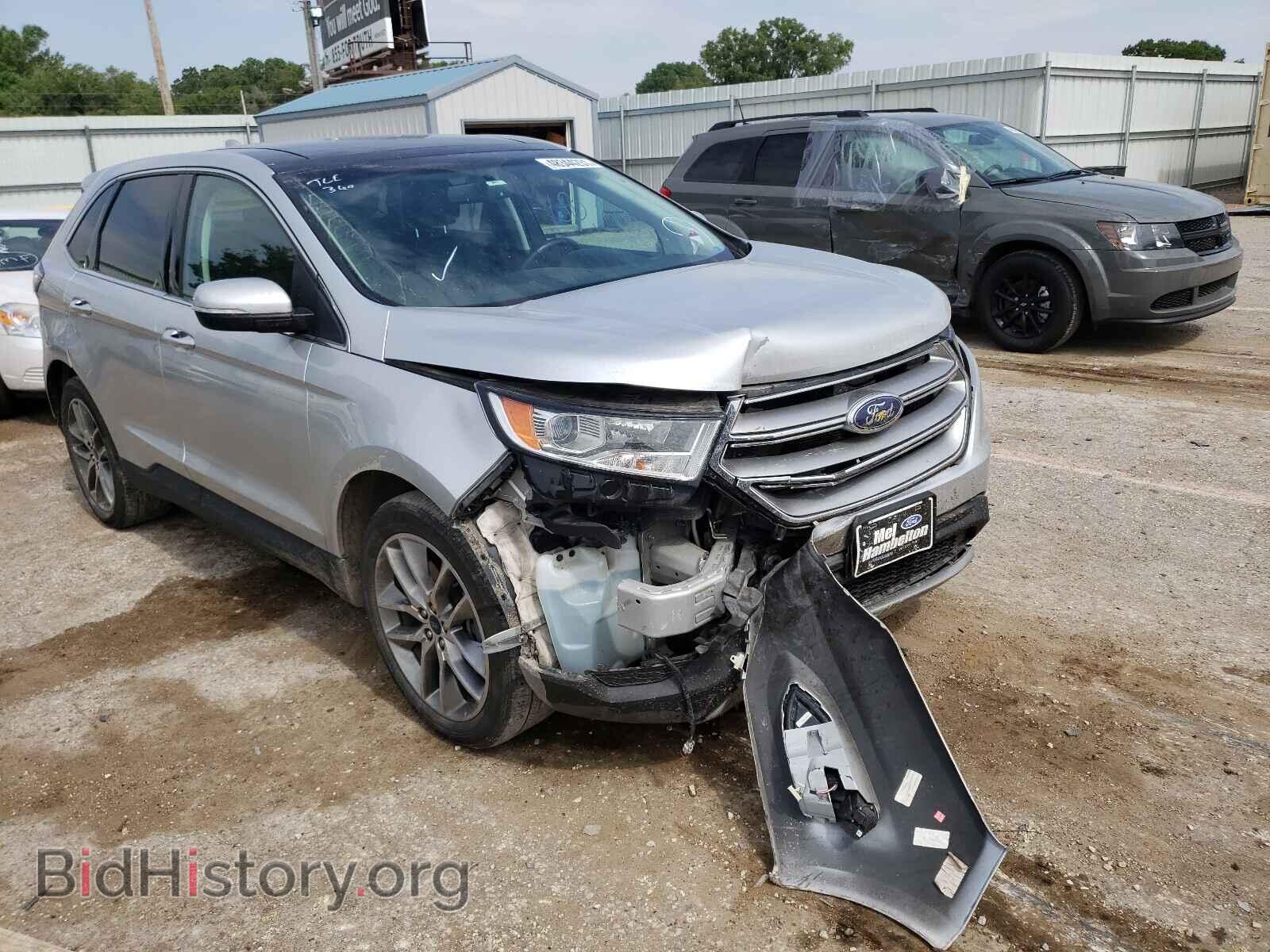 Photo 2FMTK4K88FBC11774 - FORD EDGE 2015