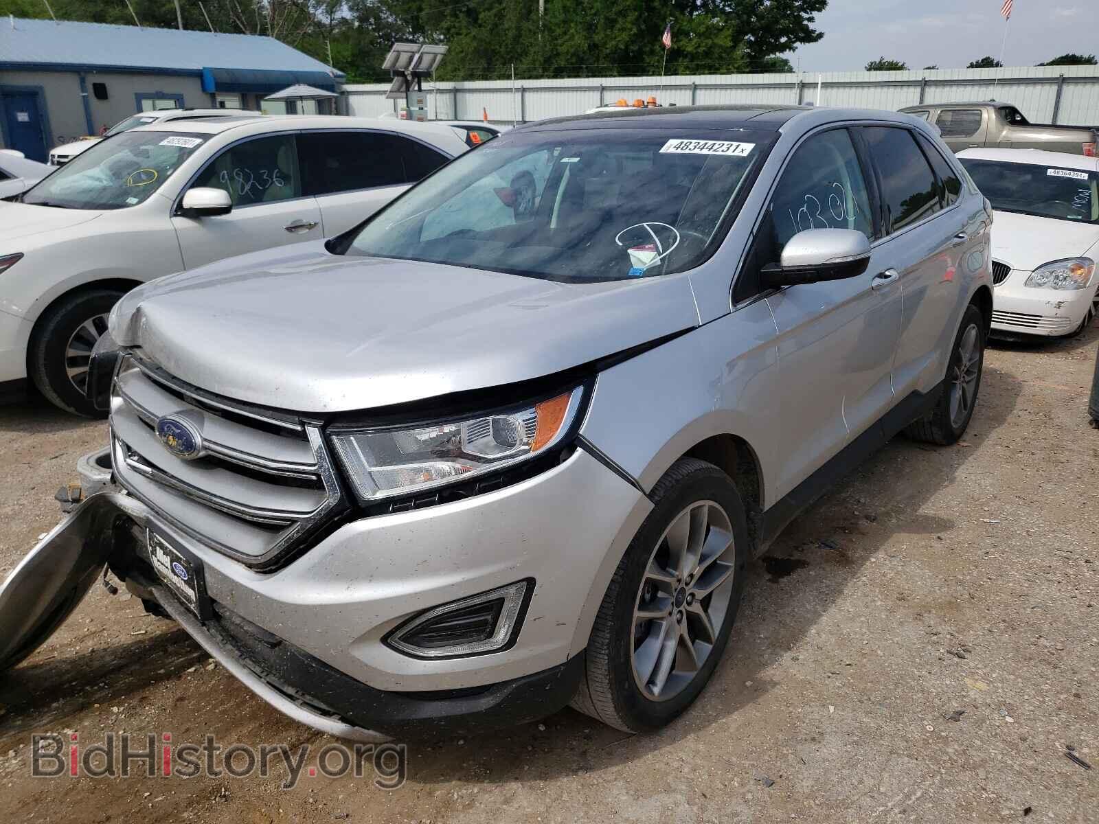 2015 FORD EDGE - VIN: 2FMTK4K88FBC11774 - Фото 2