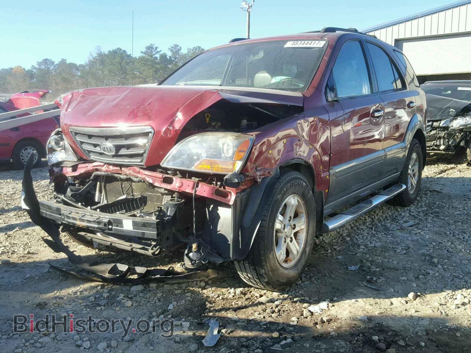 2007 KIA SORENTO - VIN: KNDJD736775666321 - Фото 2