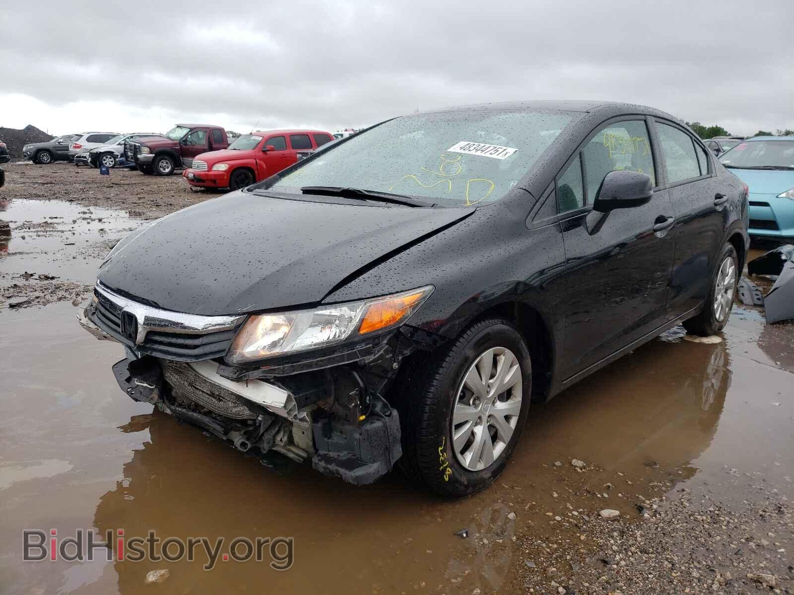 2012 HONDA CIVIC - VIN: 19XFB2F58CE093817 - Фото 2